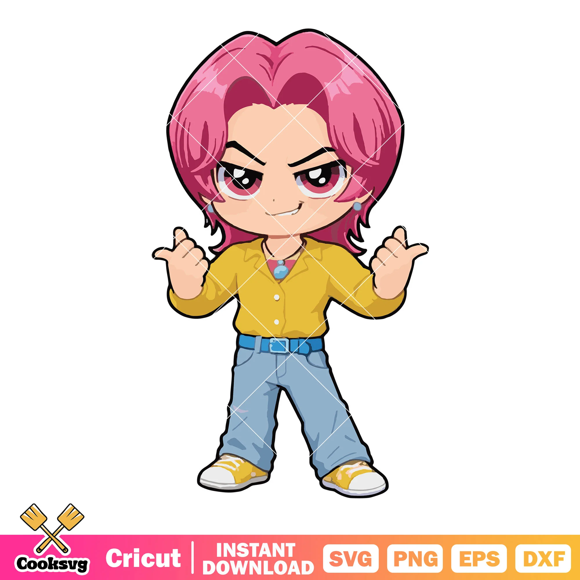 Come to me chibi romance svg, kpop saja svg, romance saja svg