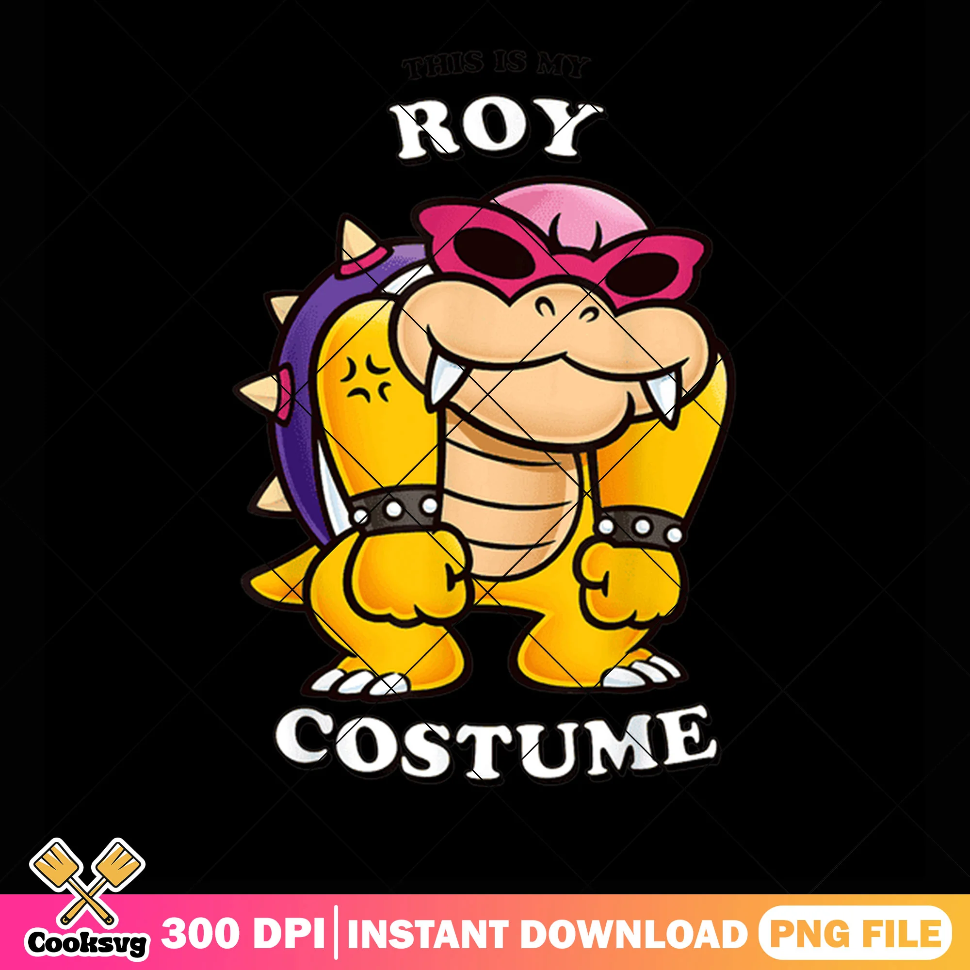 Cool Roy sun glasses costume png, super mario game png, nintendo art png