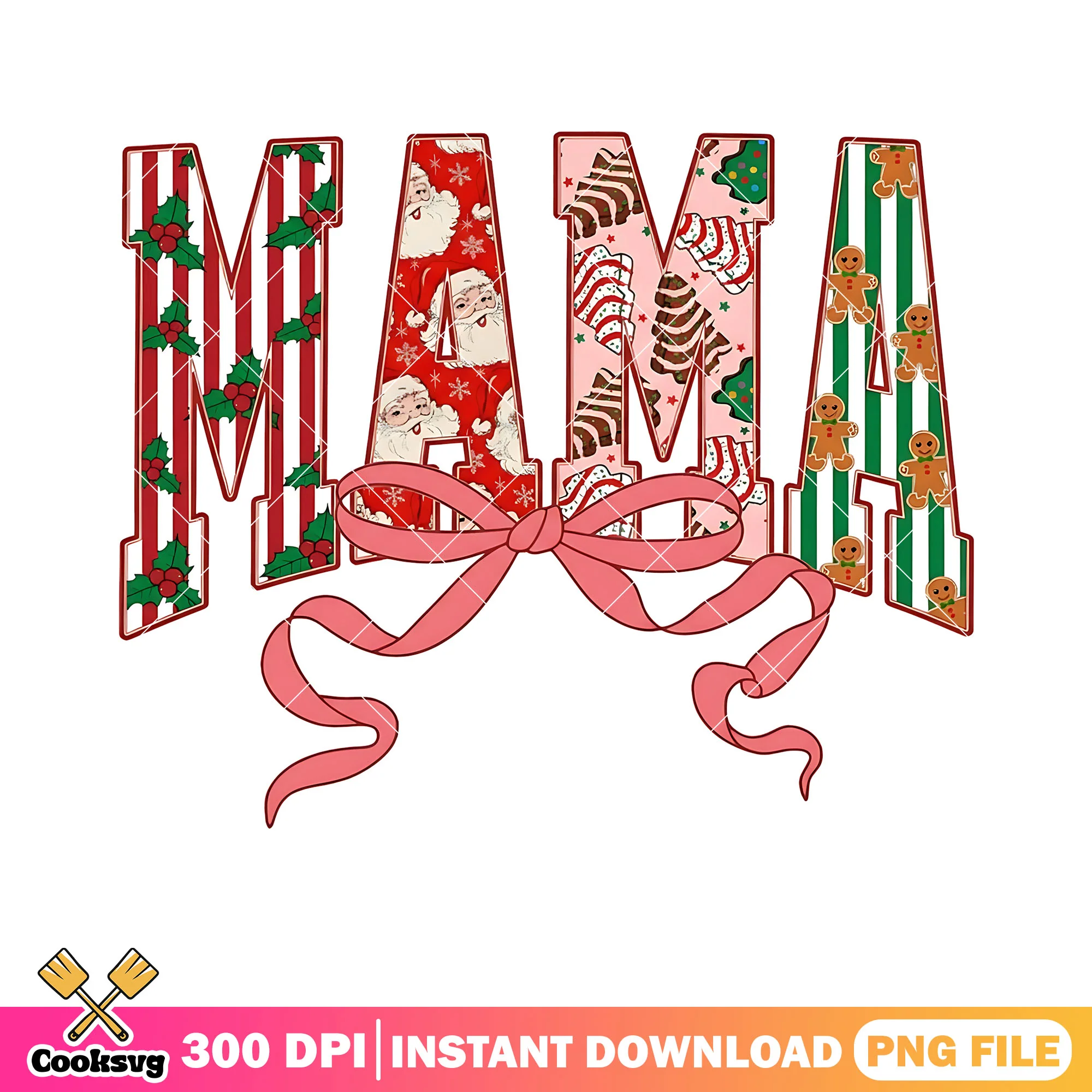 Coquette christmas mama shirt png, mother day png, merry christmas png