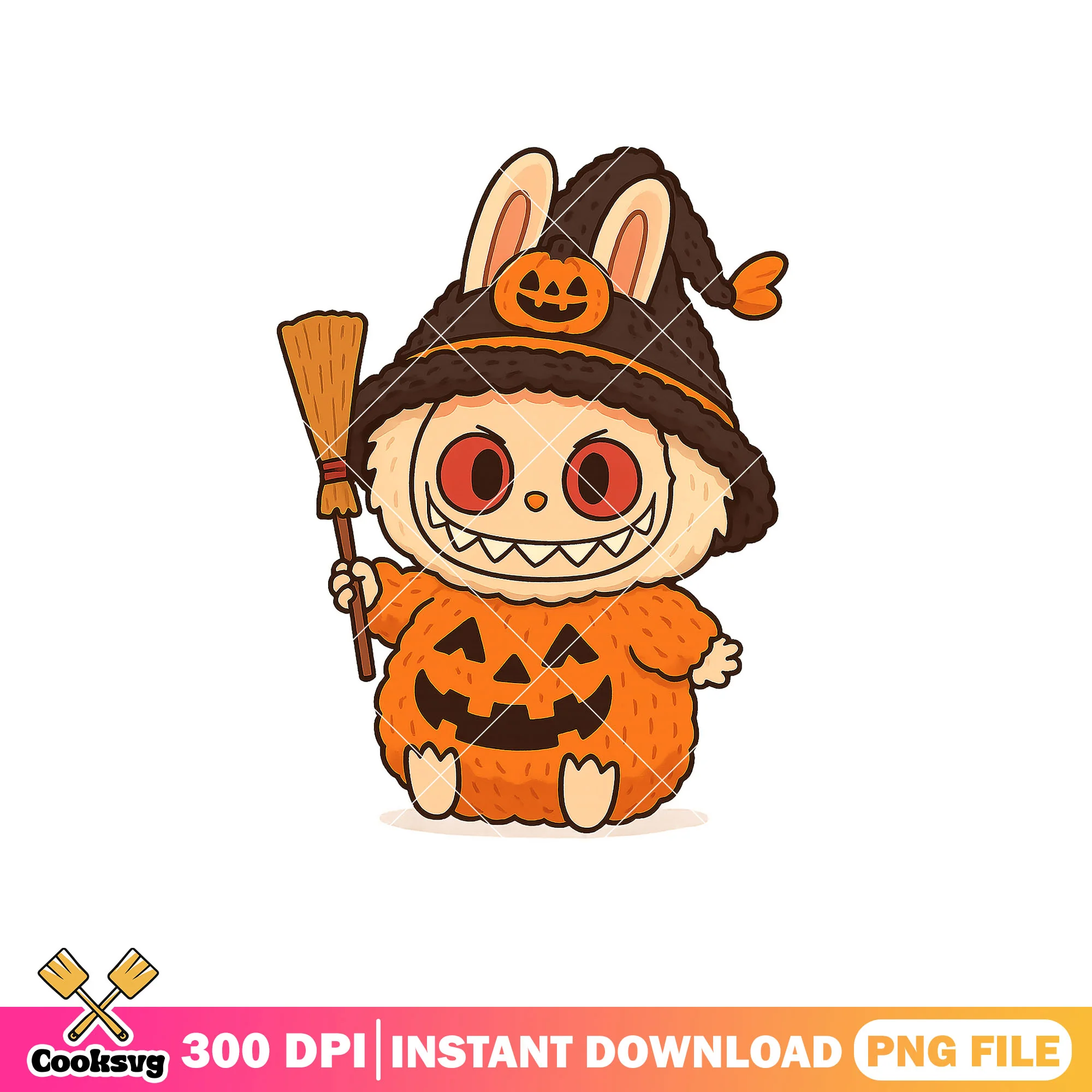 Creepy pumpkin cutie png, labubu costumes png, labubu near me png