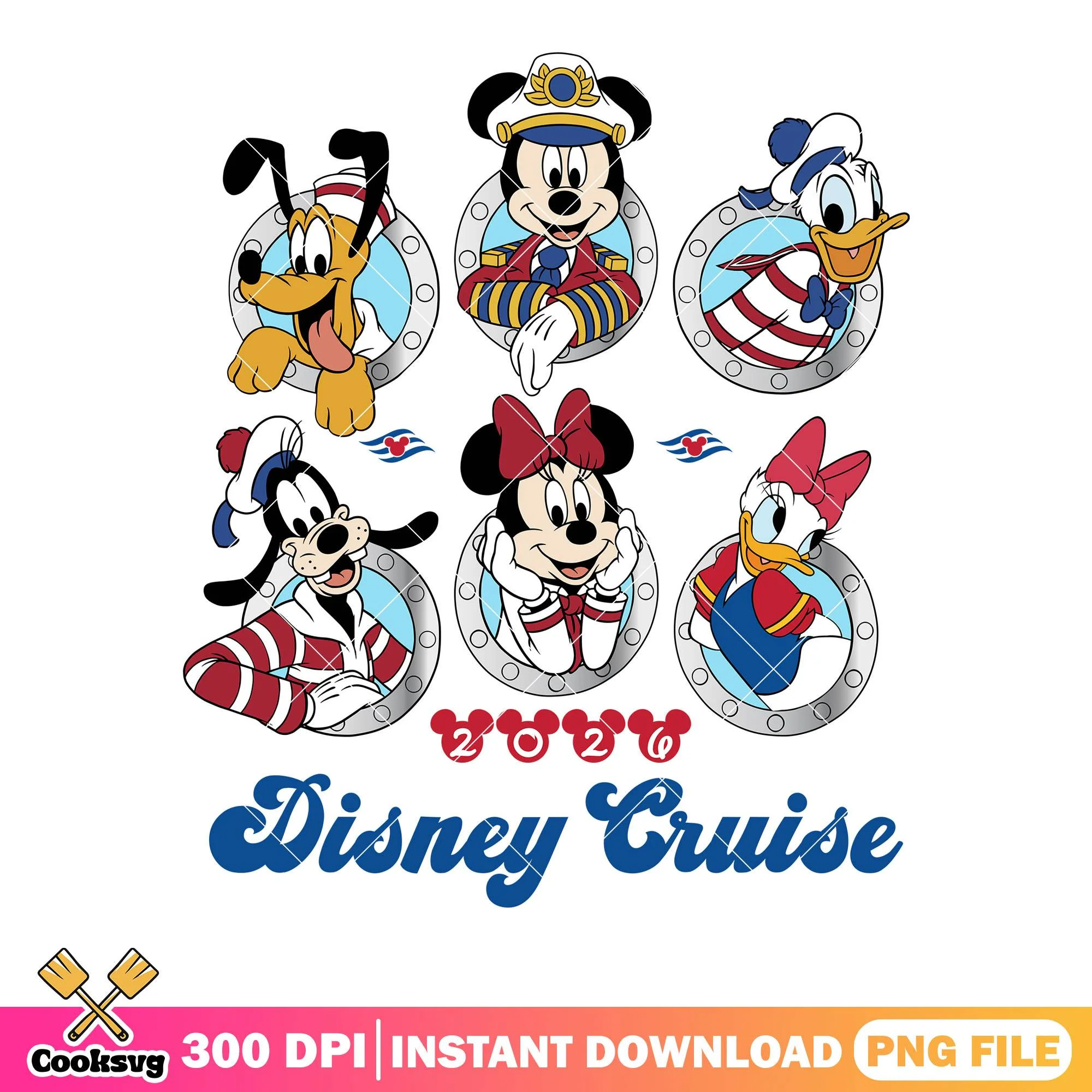 Crew disney cruise vibes png, mickey and friends png, disney trip png