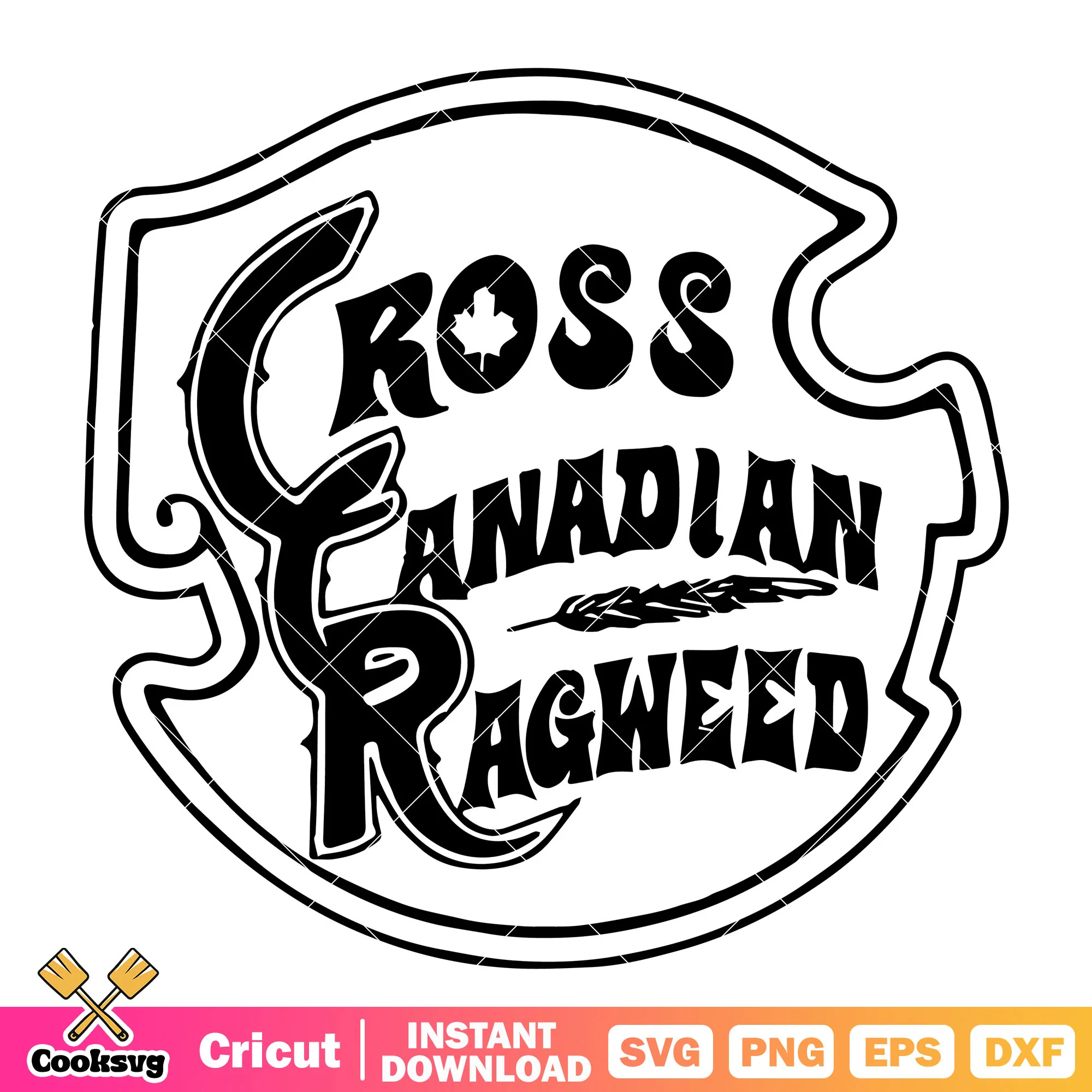 Cross canadian ragweed logo svg, Cross canadian ragweed svg