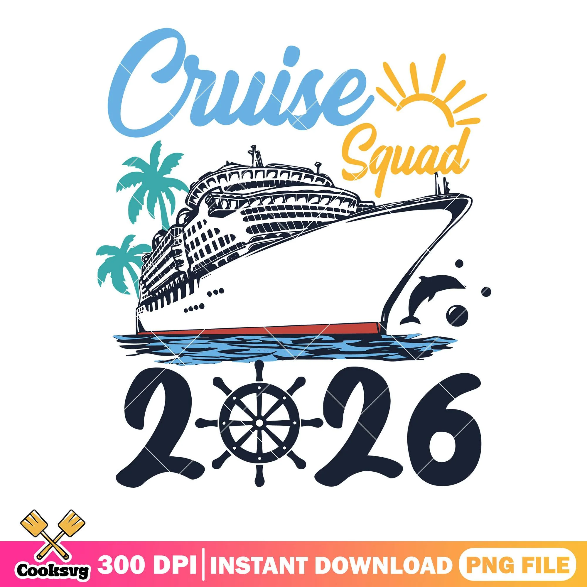 Cruise squad 2026 png, disney cruise png, cruise travel png