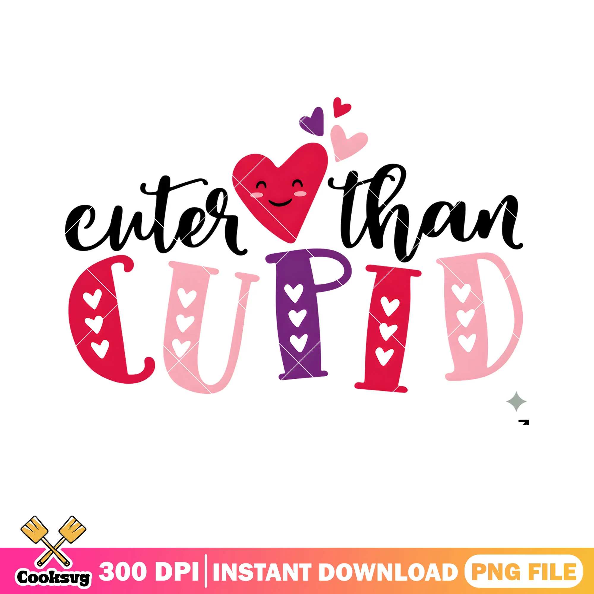 Cupid heart valentine vibes png, valentine heart png, cupid vibes png