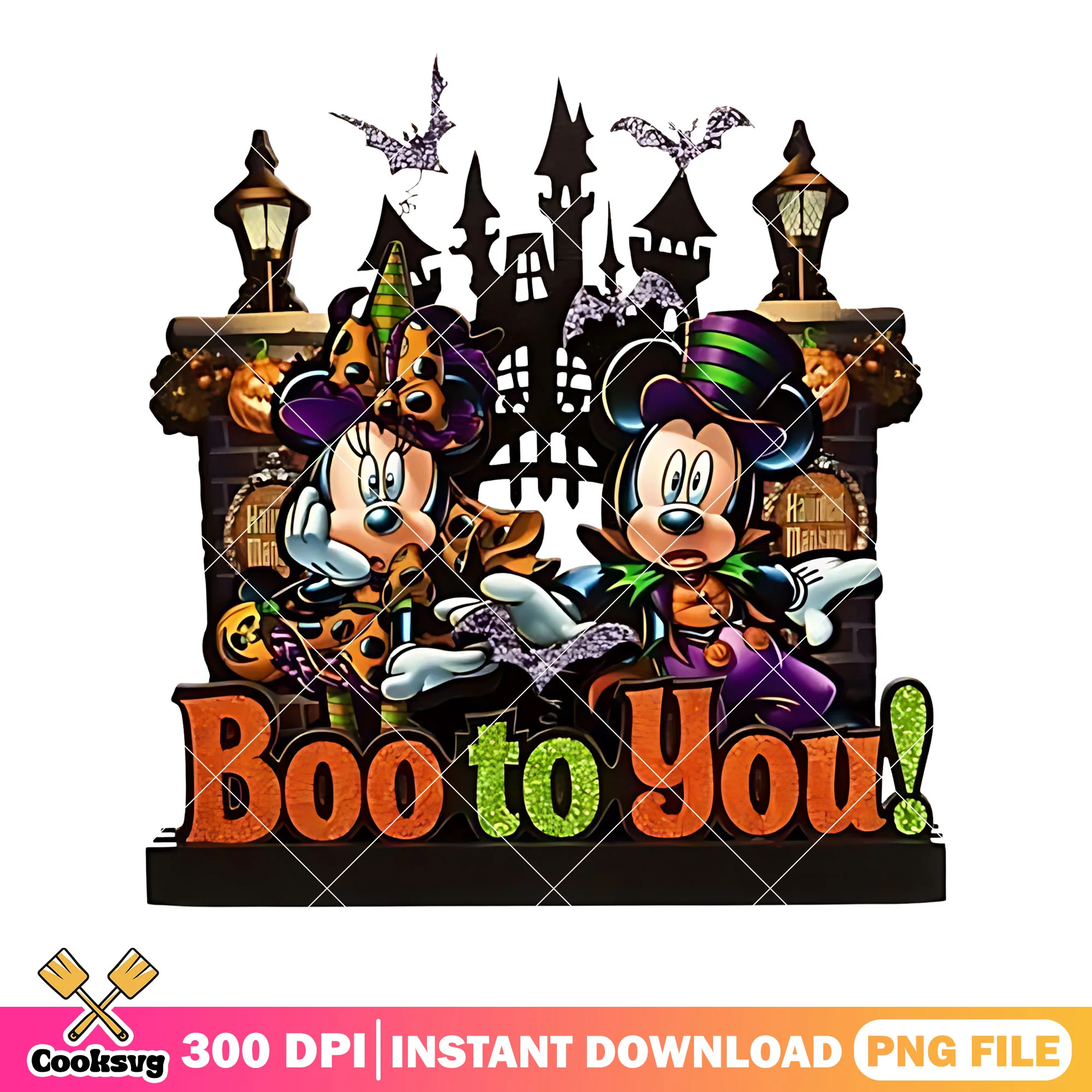 Cursed castle png, mickey mouse png, disney character png