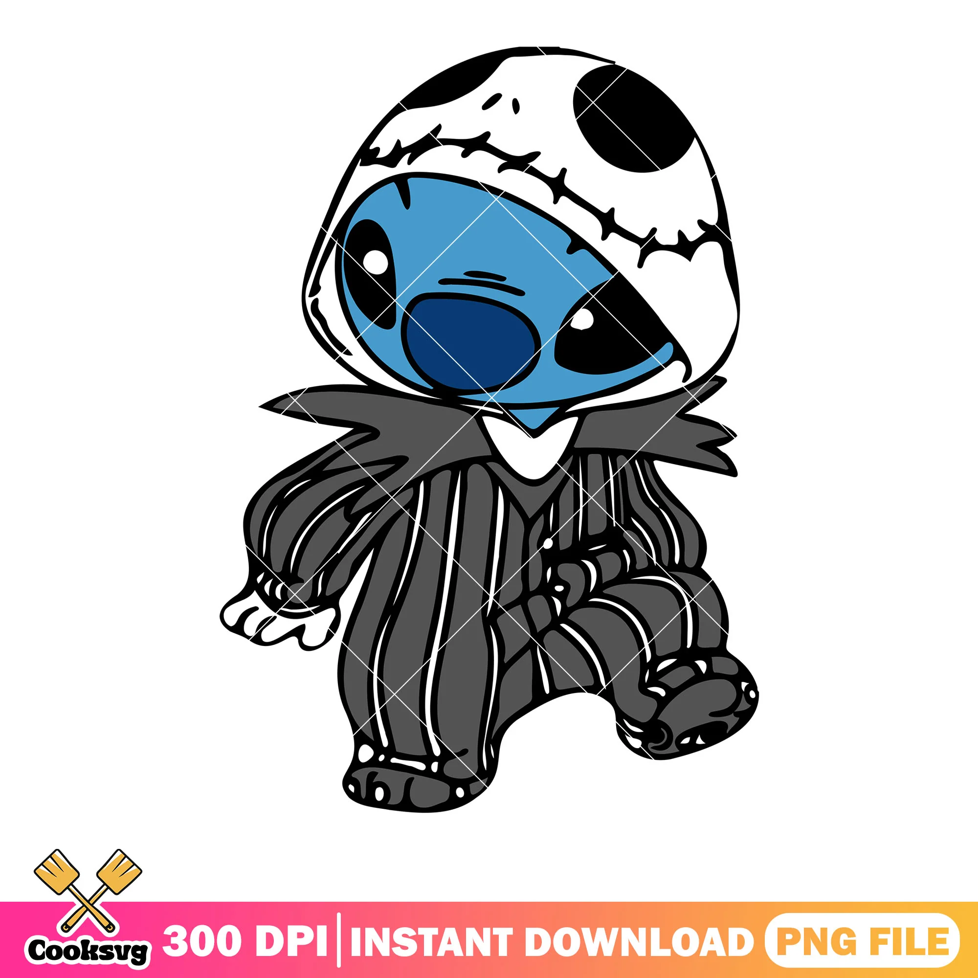 Cute jack skelington png, Stitch character png, scary halloween png