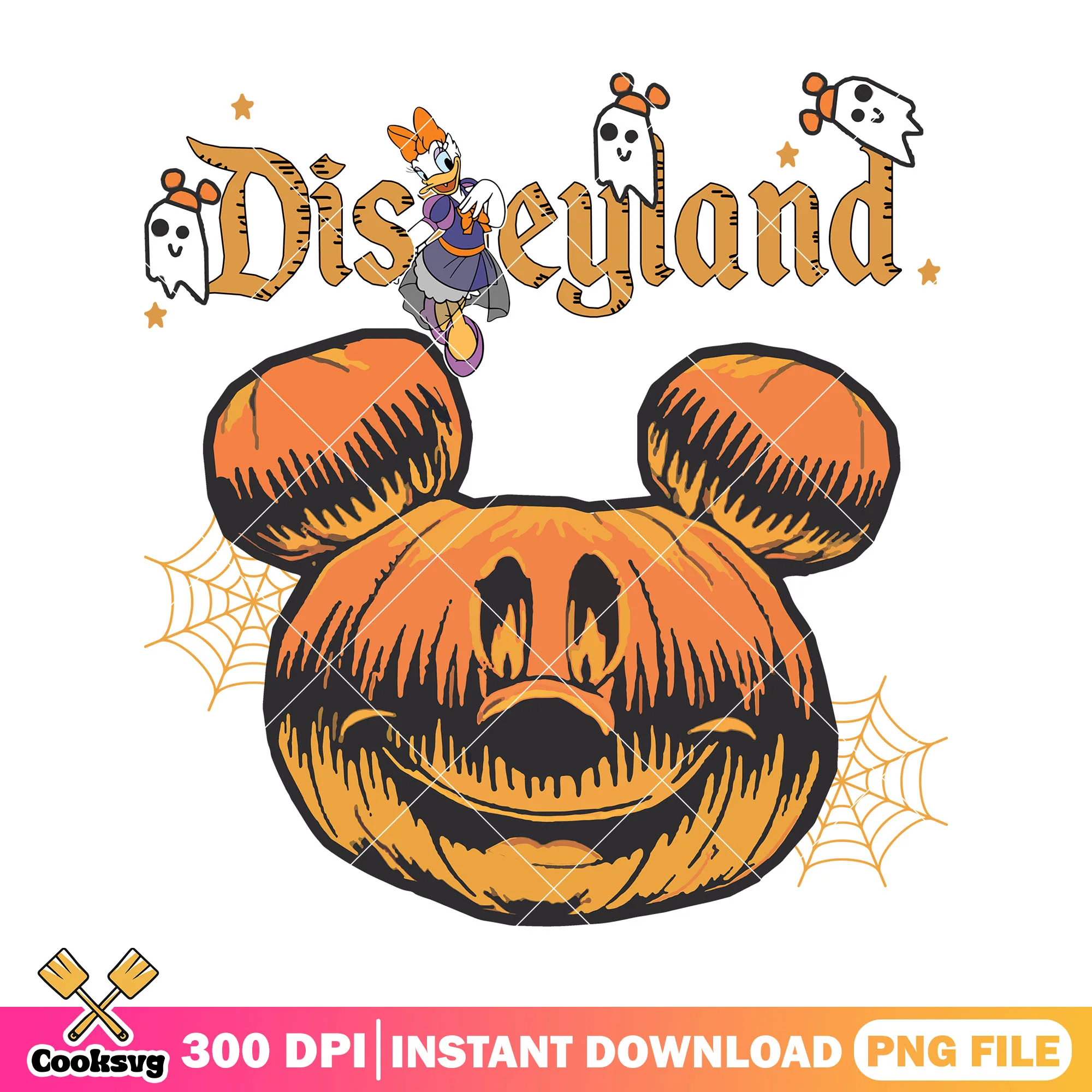 Cute outfit daisy png, halloween cartoon png, daisy cartoon png