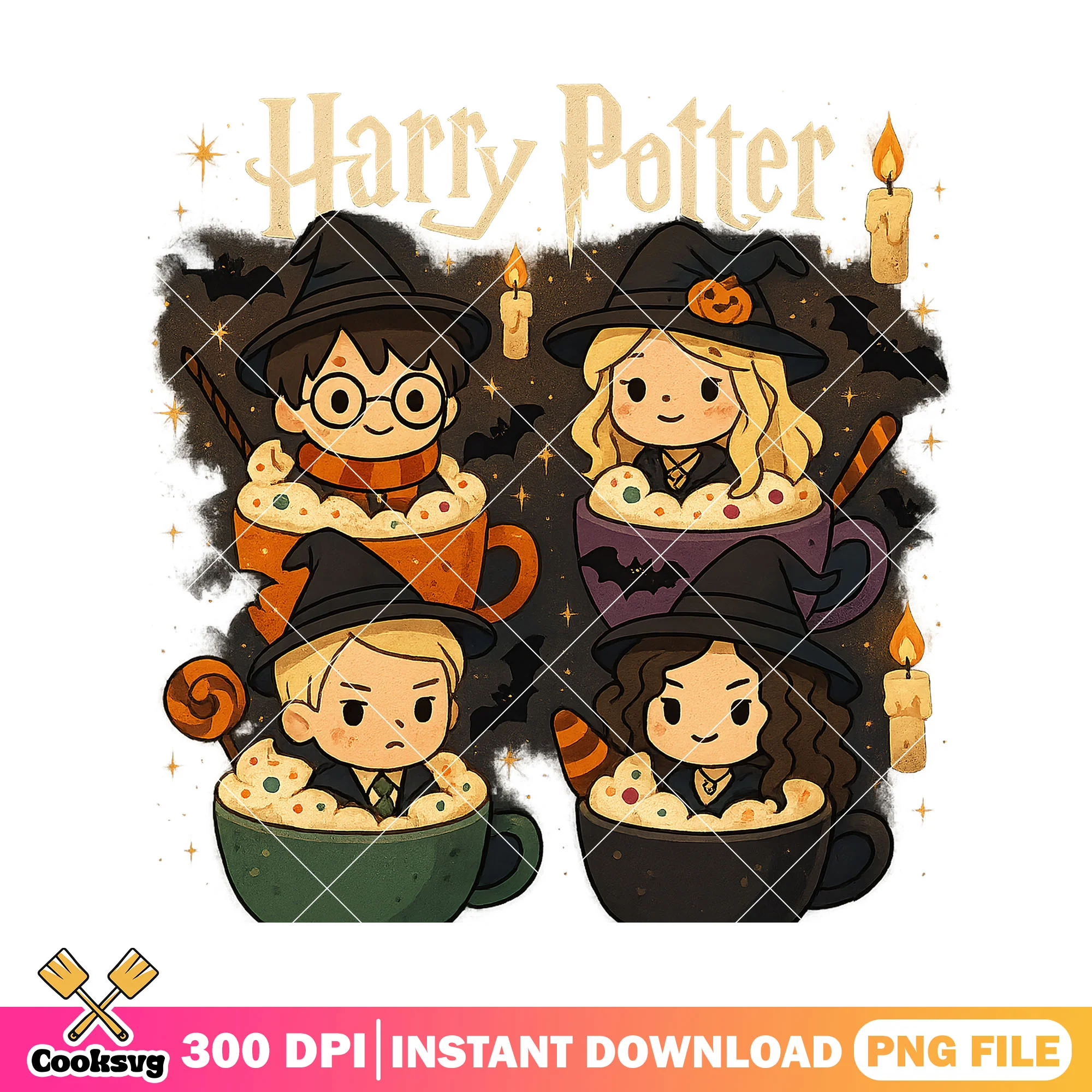 Cute wizard characters png, harry potter movies png, horror movies png