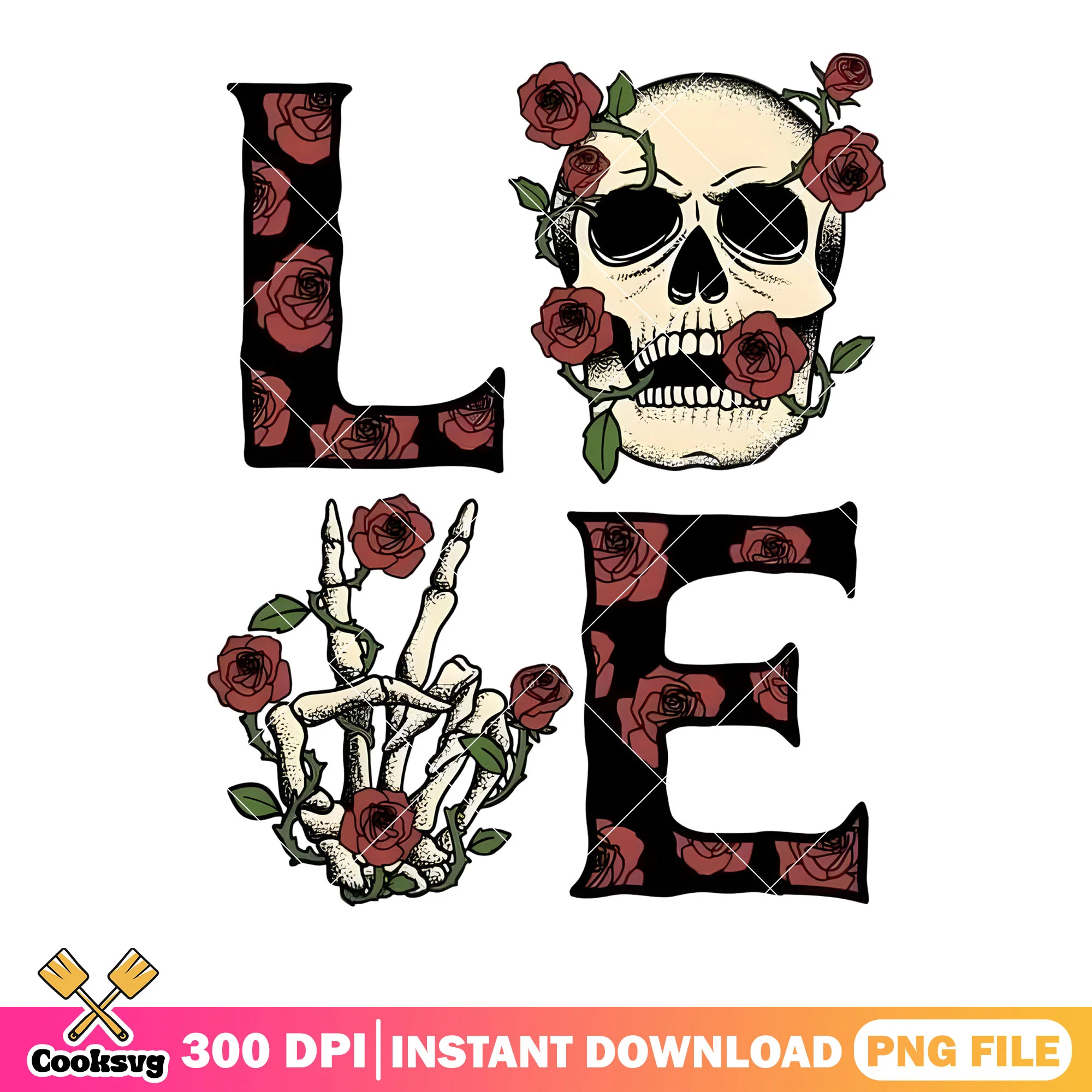 Death rose valentines png, valentine poster png, valentines day png