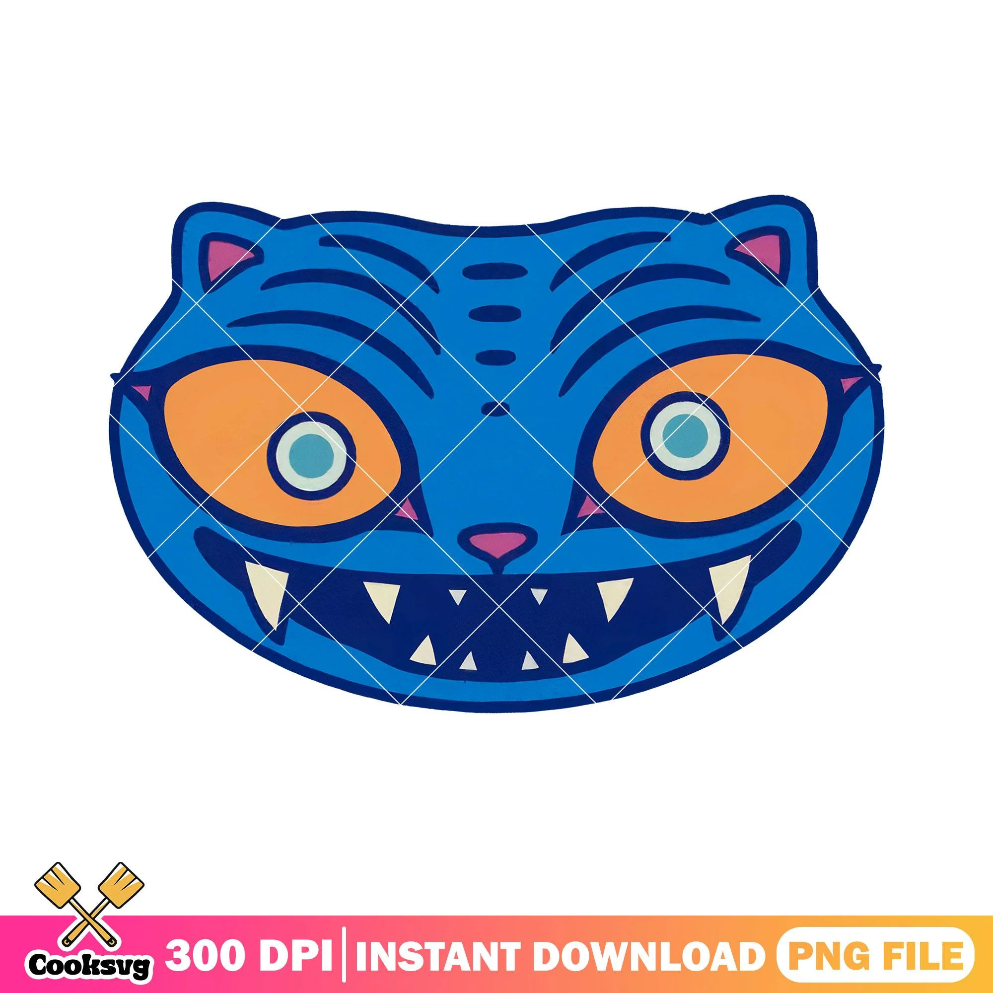 Derpy head horror png, derpy tiger png, kpop demon hunters png