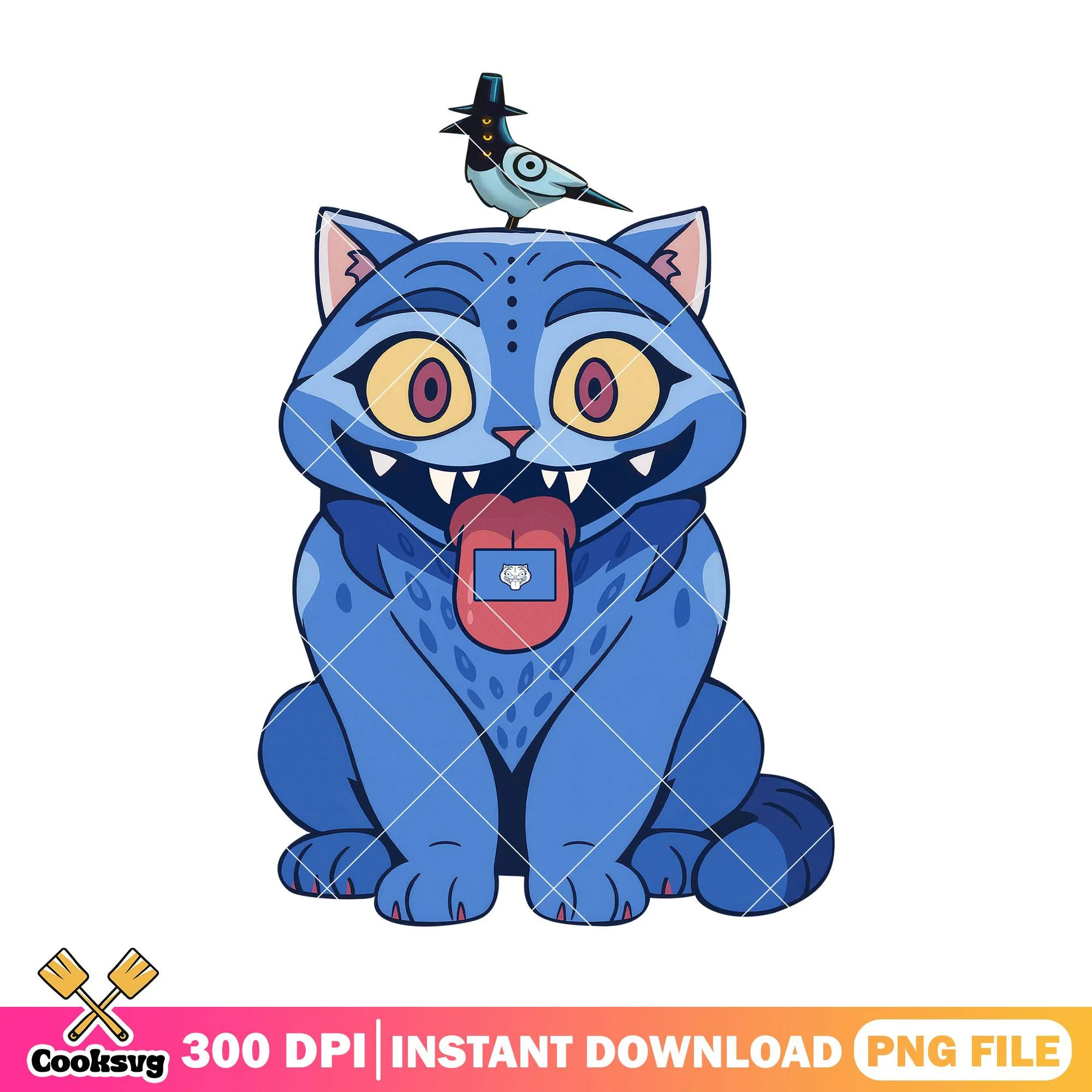 Derpy tiger design png, demon derpy png, kpop demon hunters png