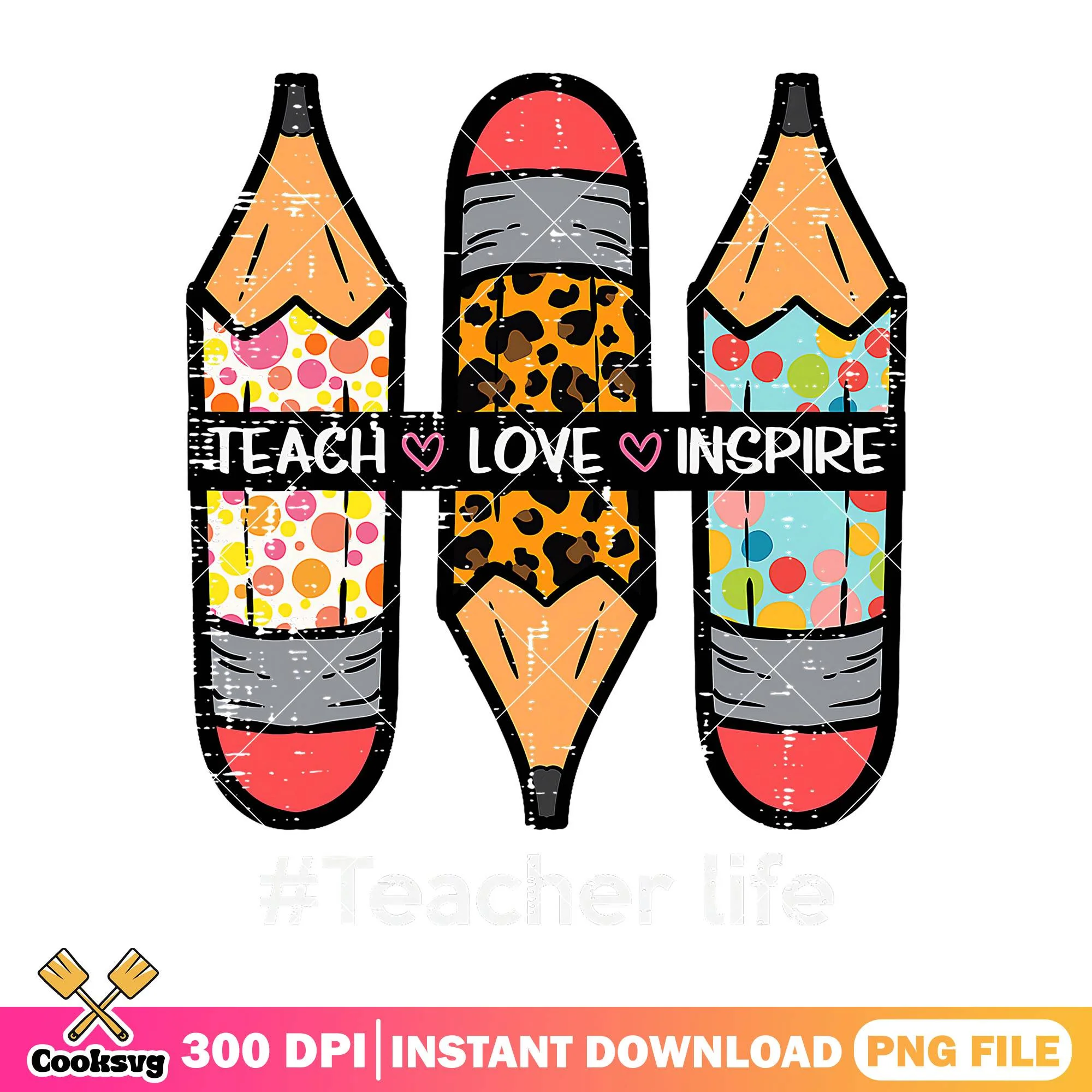 Design teacher life font png, pencils png, go back to school png