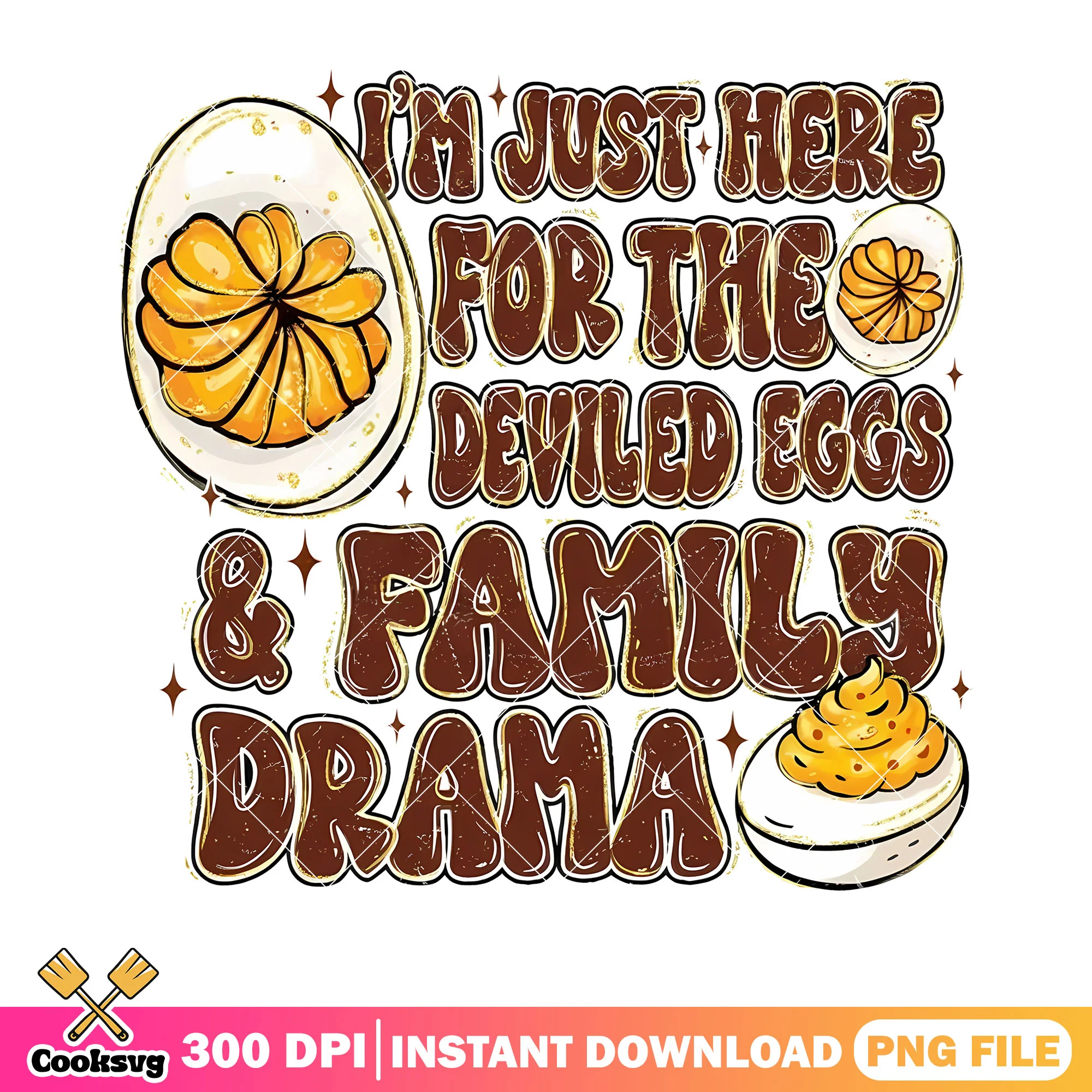 Deviled egg family drama png, scrambled eggs png, eggs for dinner png