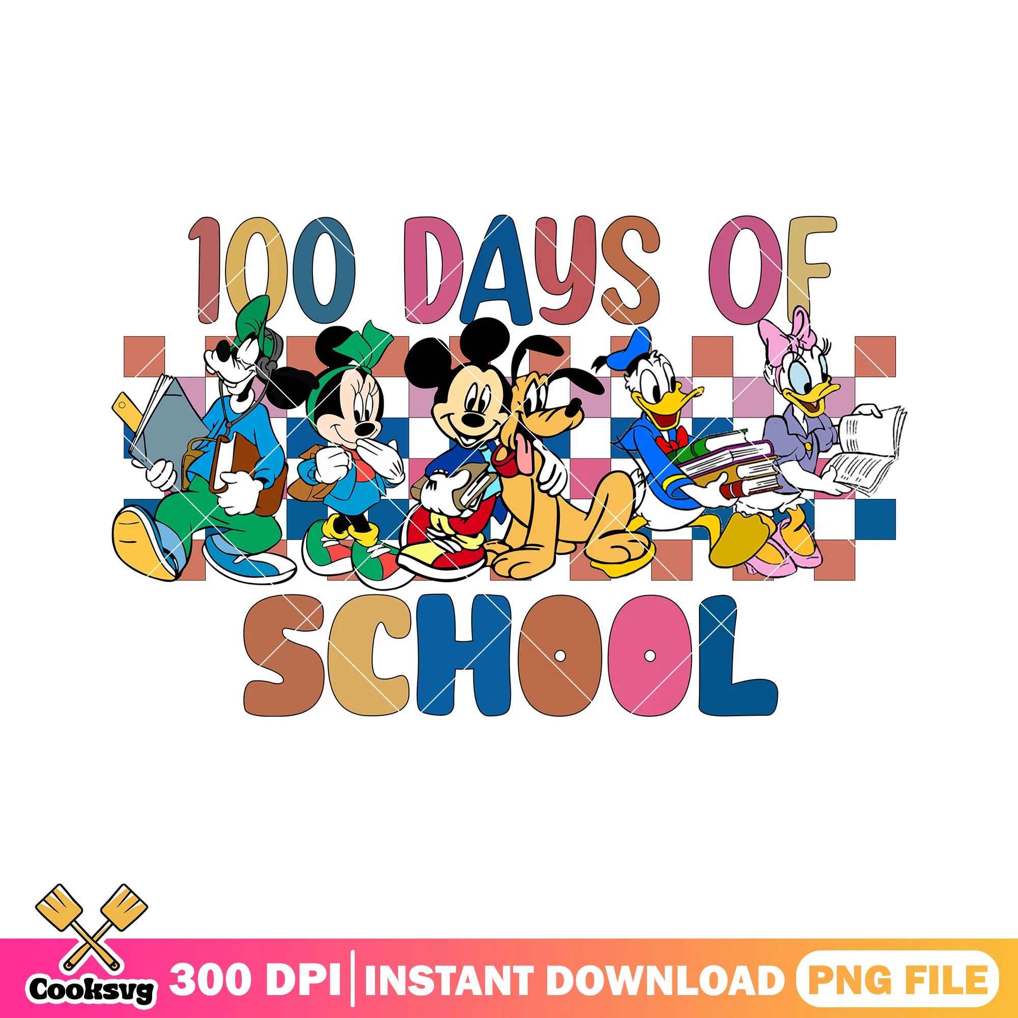 Disney 100 days school png, disney world png, back to school outfit png