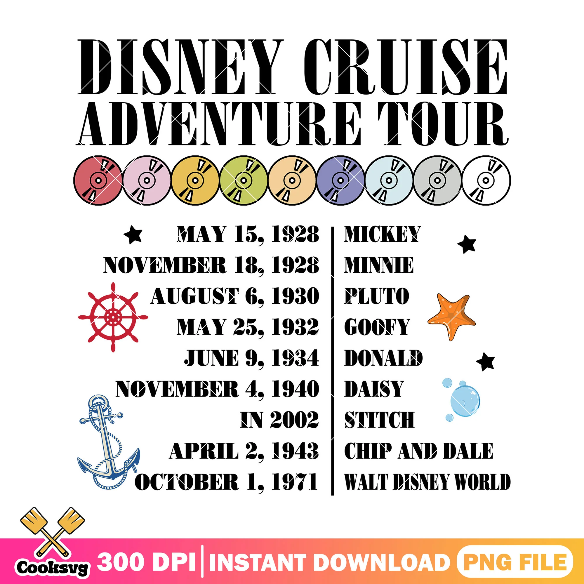 Disney cruise adventure png, disney world png, disney tour png