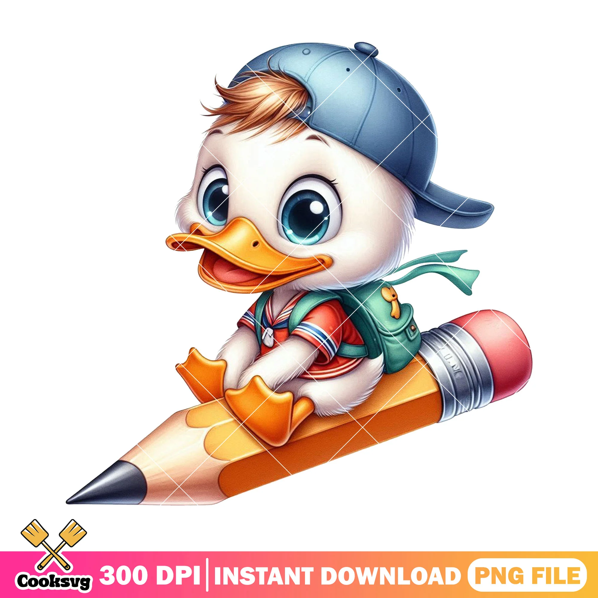 Disney donald baby png, donald duck png, i want back to school png