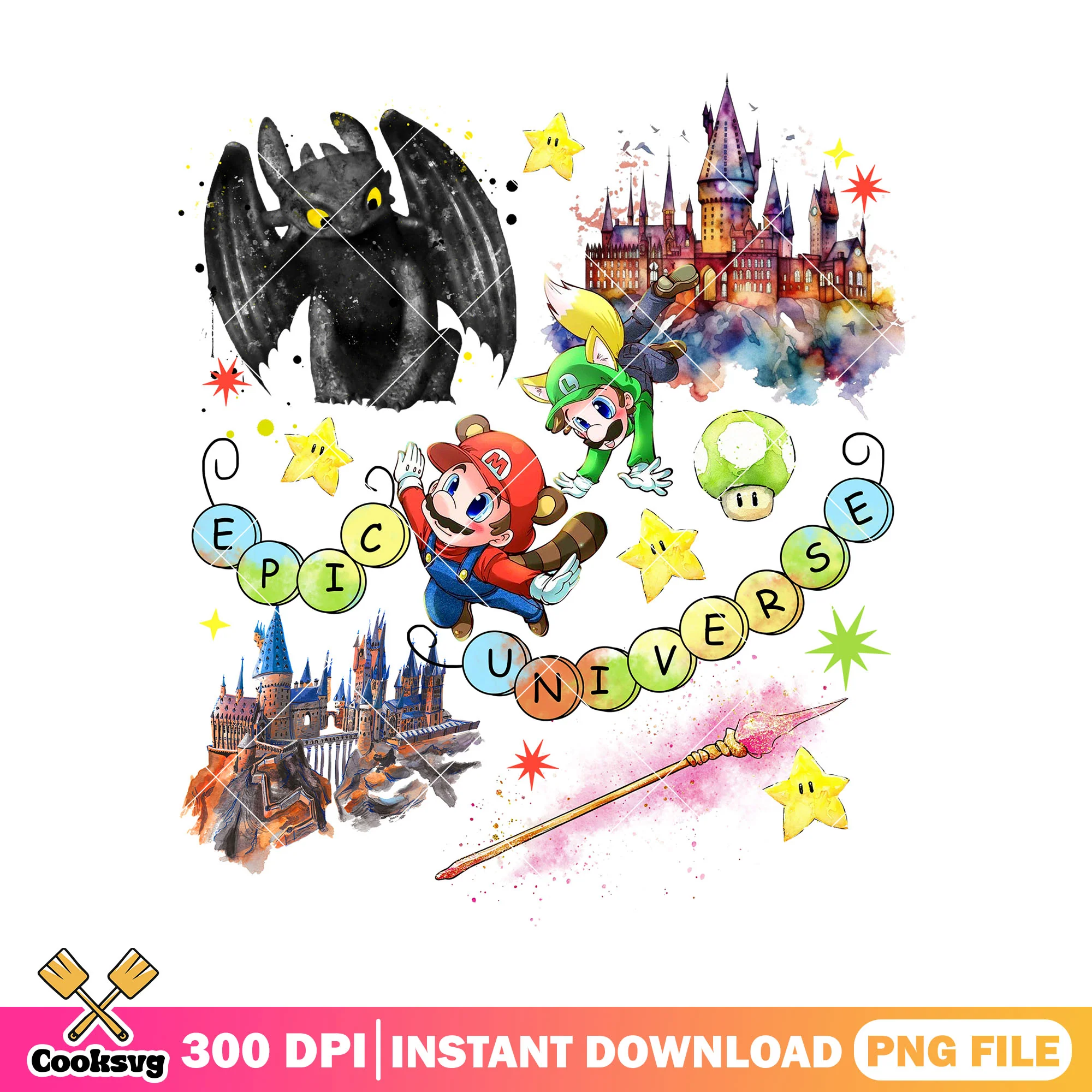 Disney epic universe png, cartoon disney png, epic universe png