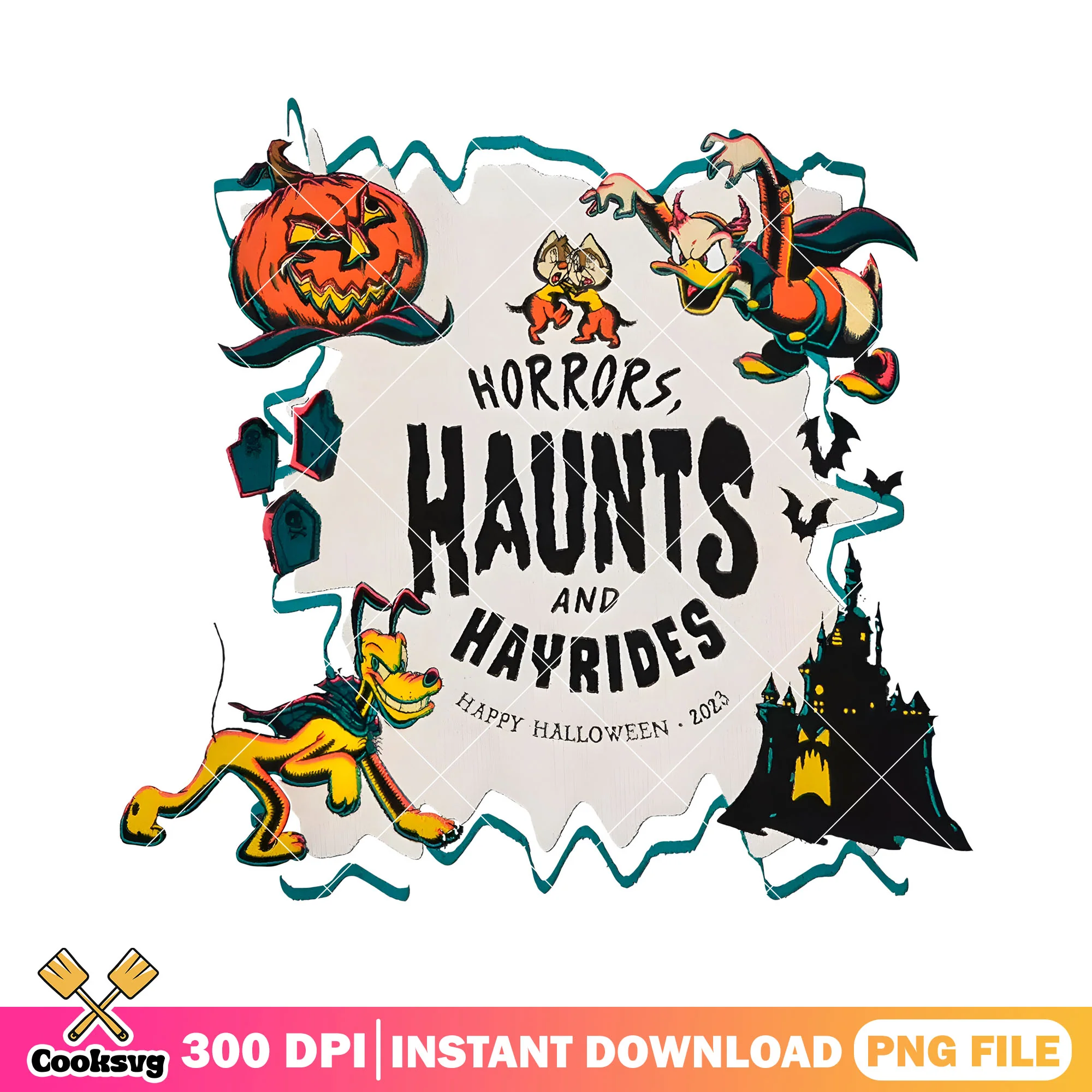 Disney horrors haunts png, haunt horror movie png, disney horror png