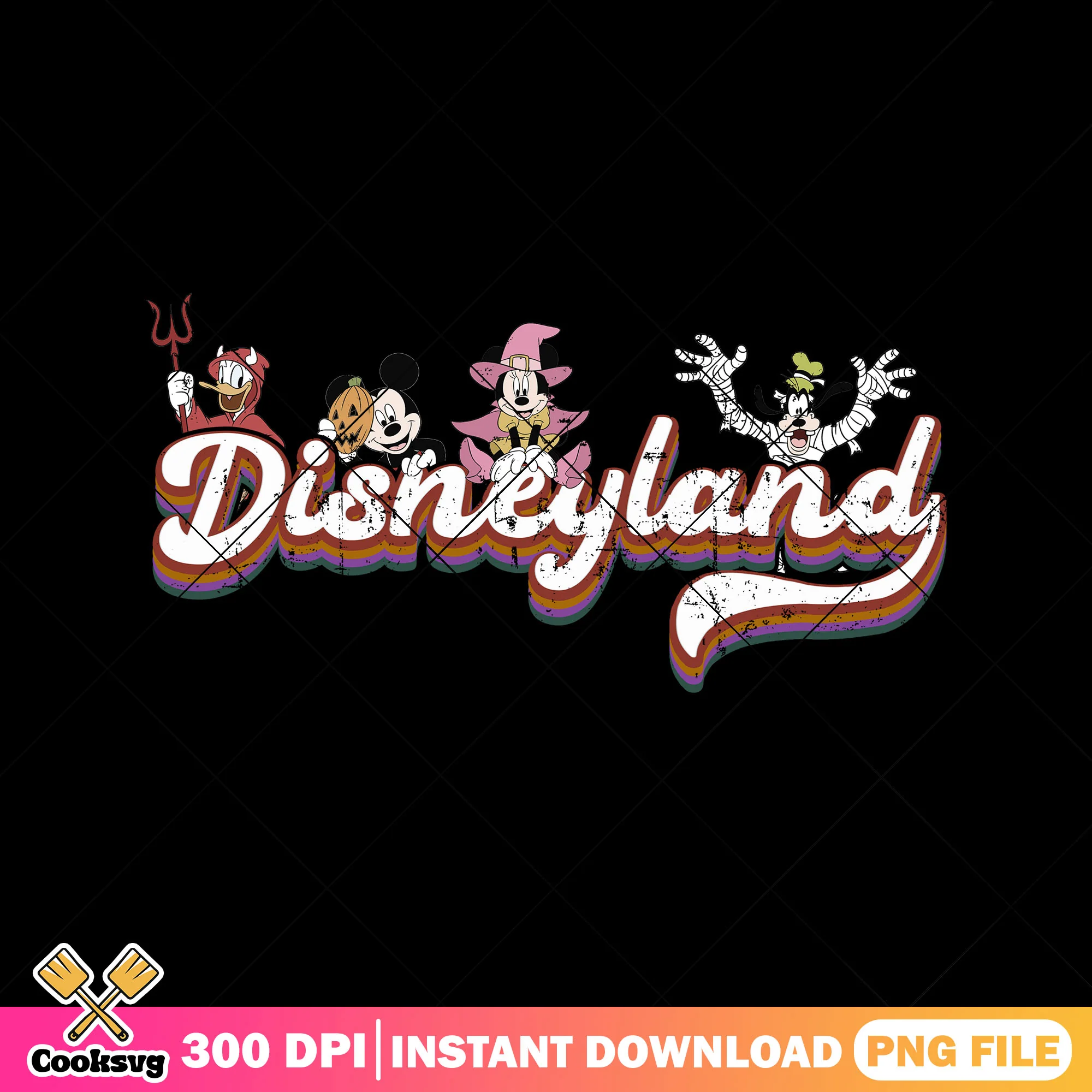 Disney land spooky season png, disney land png, halloween spirit png