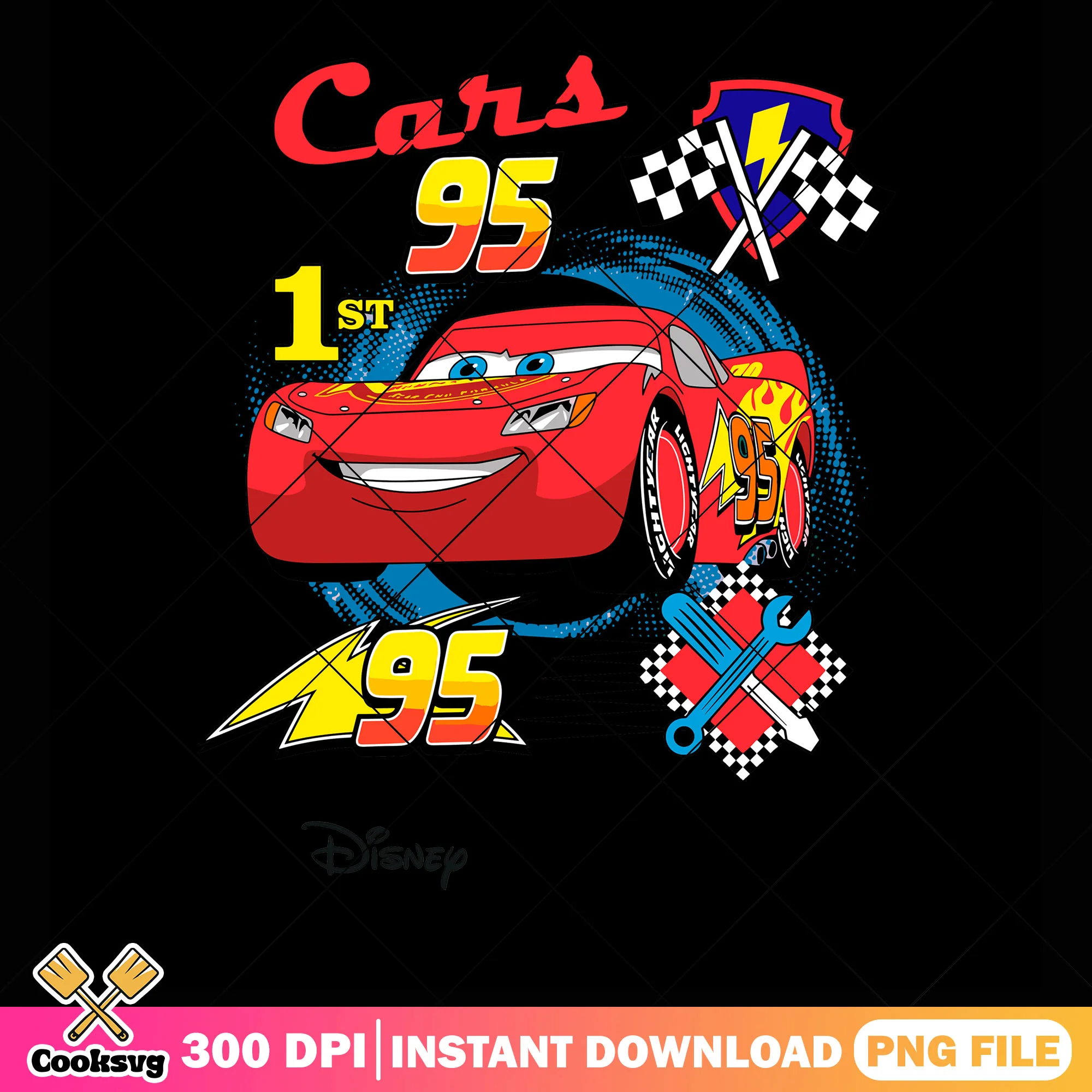 Disney macqueen movies png, Cars movie png, race cars 95 png