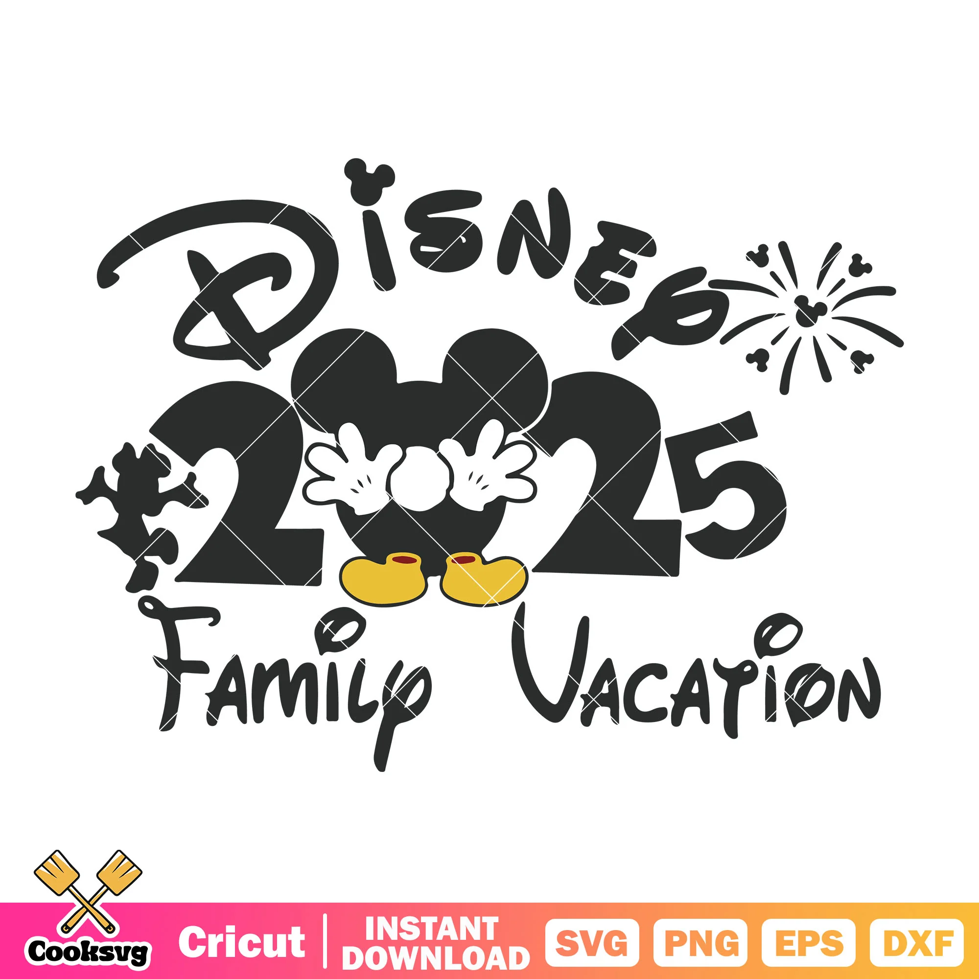 Disney mickey head family vacation 2025 svg, disney trip 2025 svg, disney 2025 svg