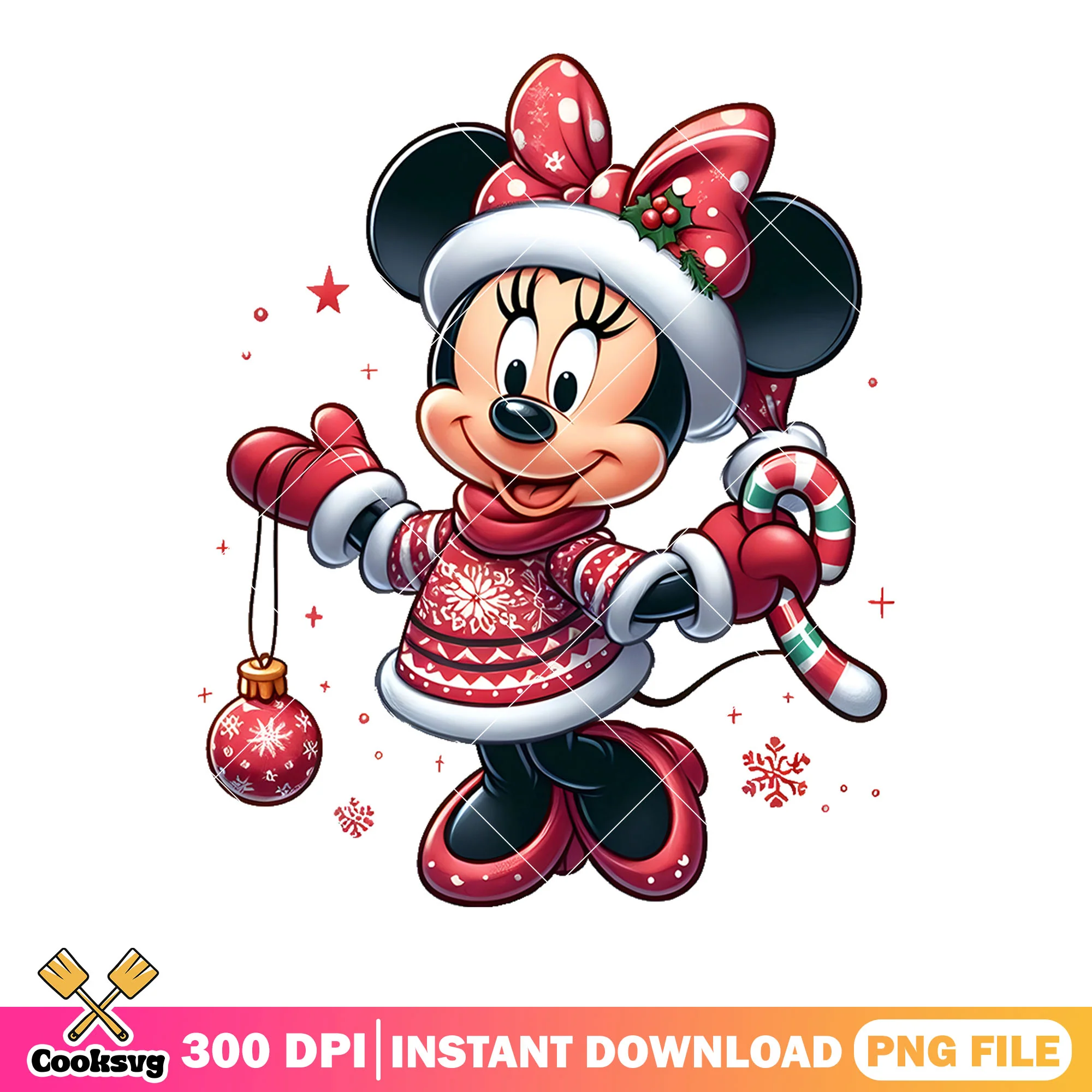 Disney mickey mouse png, mickey santa hat png, decoration png