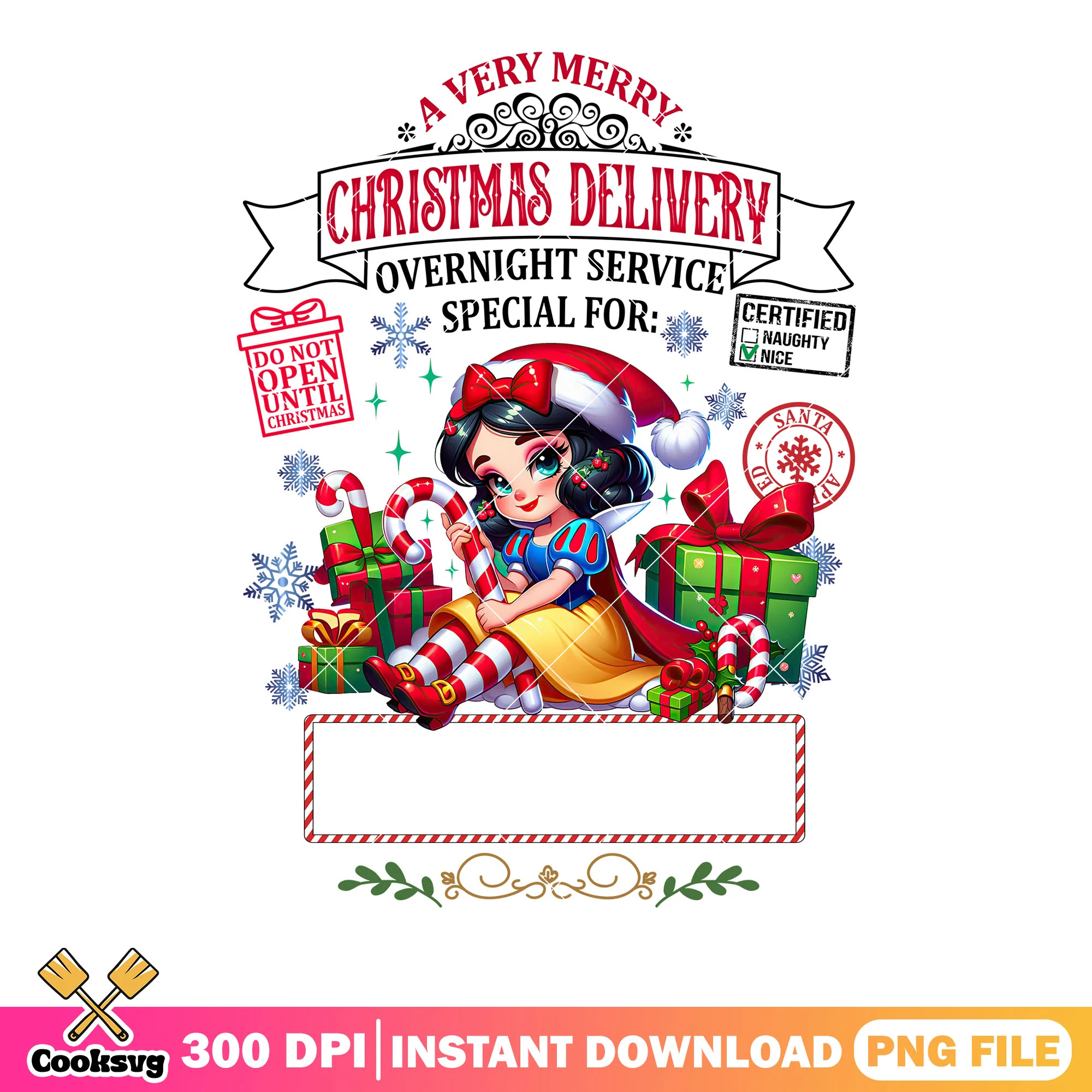 Disney princess png, disney christmas png, Snow white png