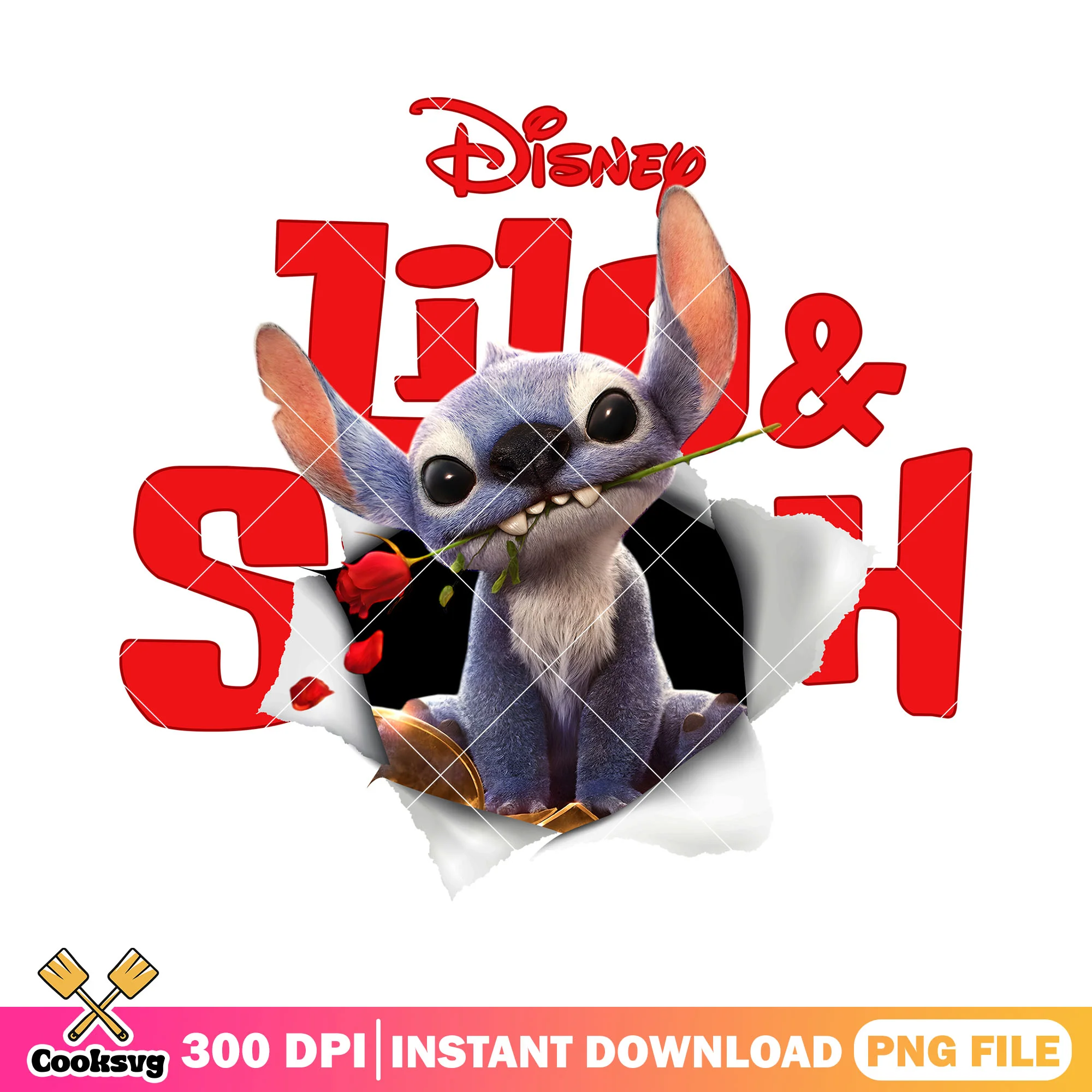 Disney stitch movie design png, new stitch movie png, stitch movie 2025 png