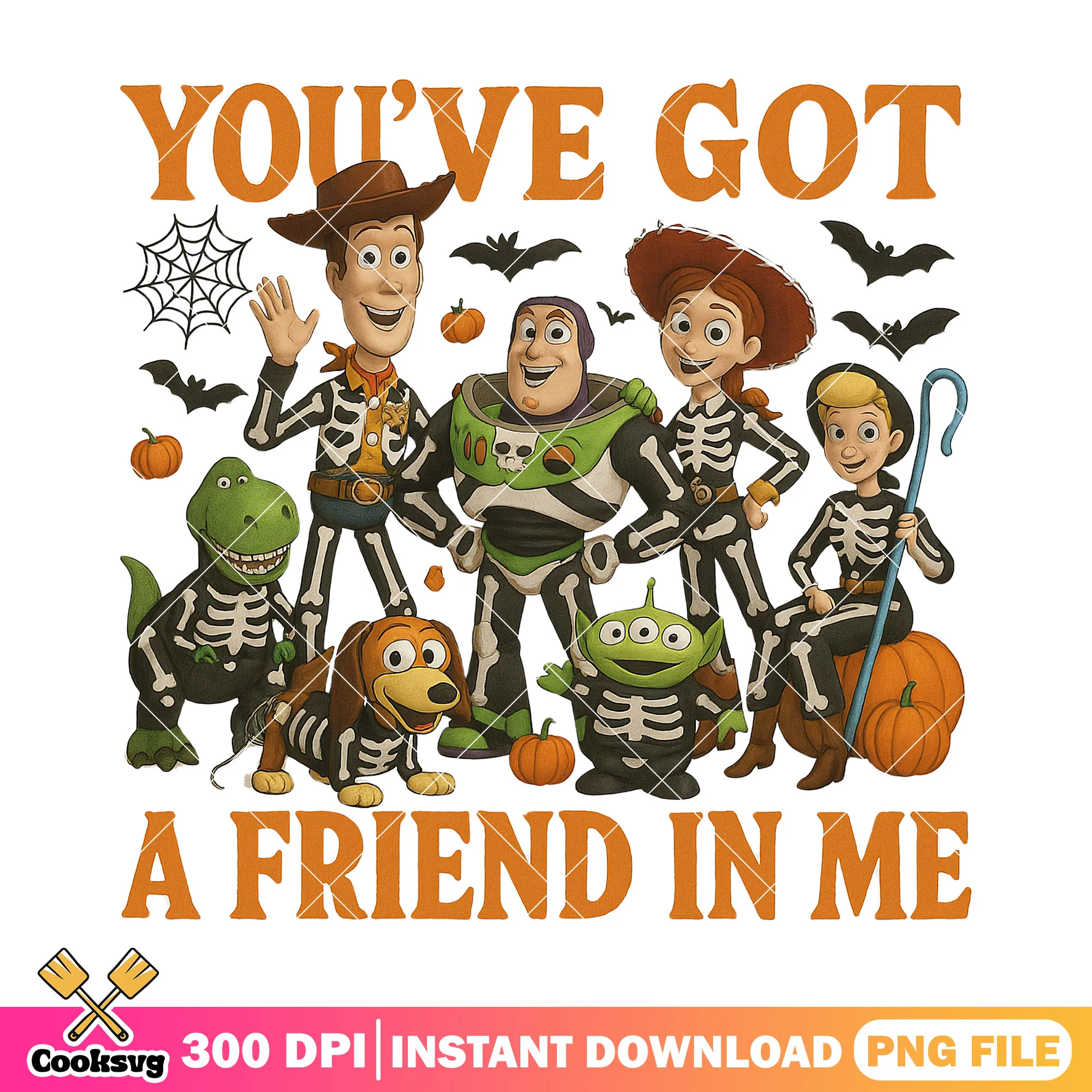 Disney toys halloween png, halloween cute png, disney toys png