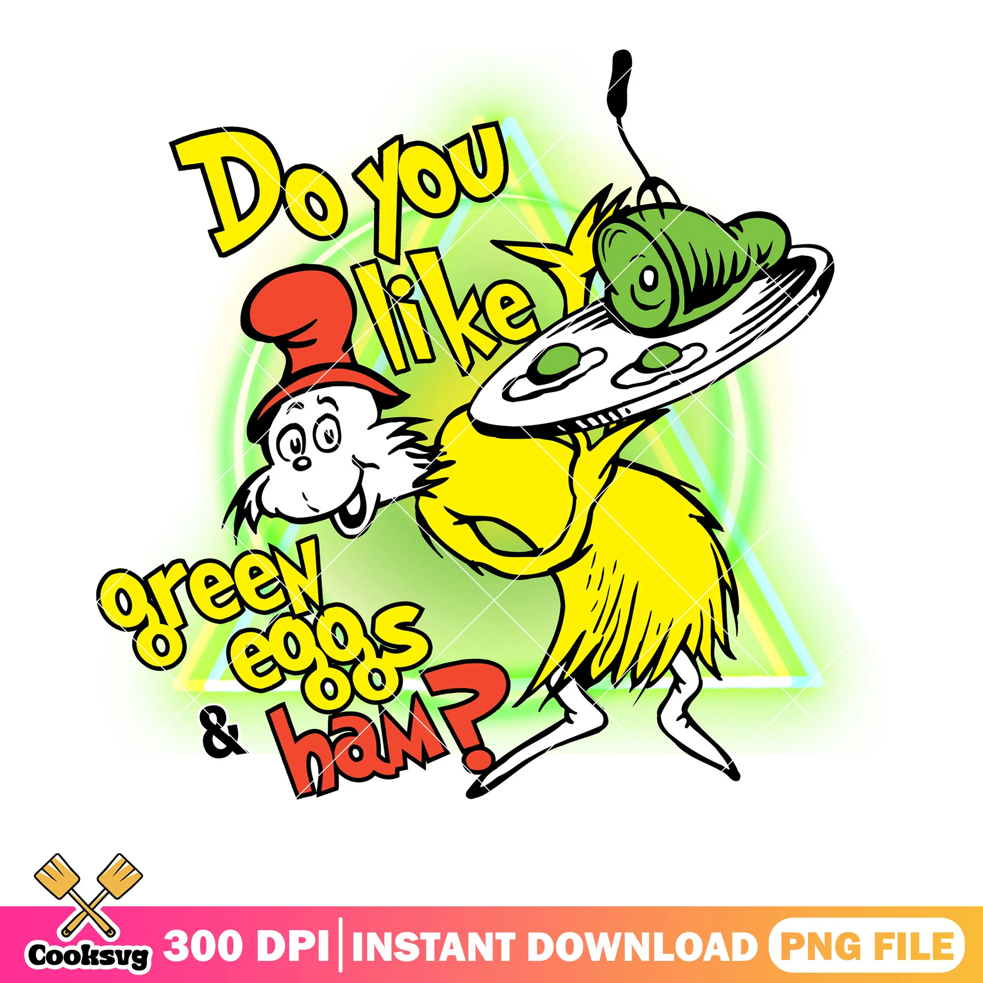 Do you like green eggs ham file png, green eggs and ham png