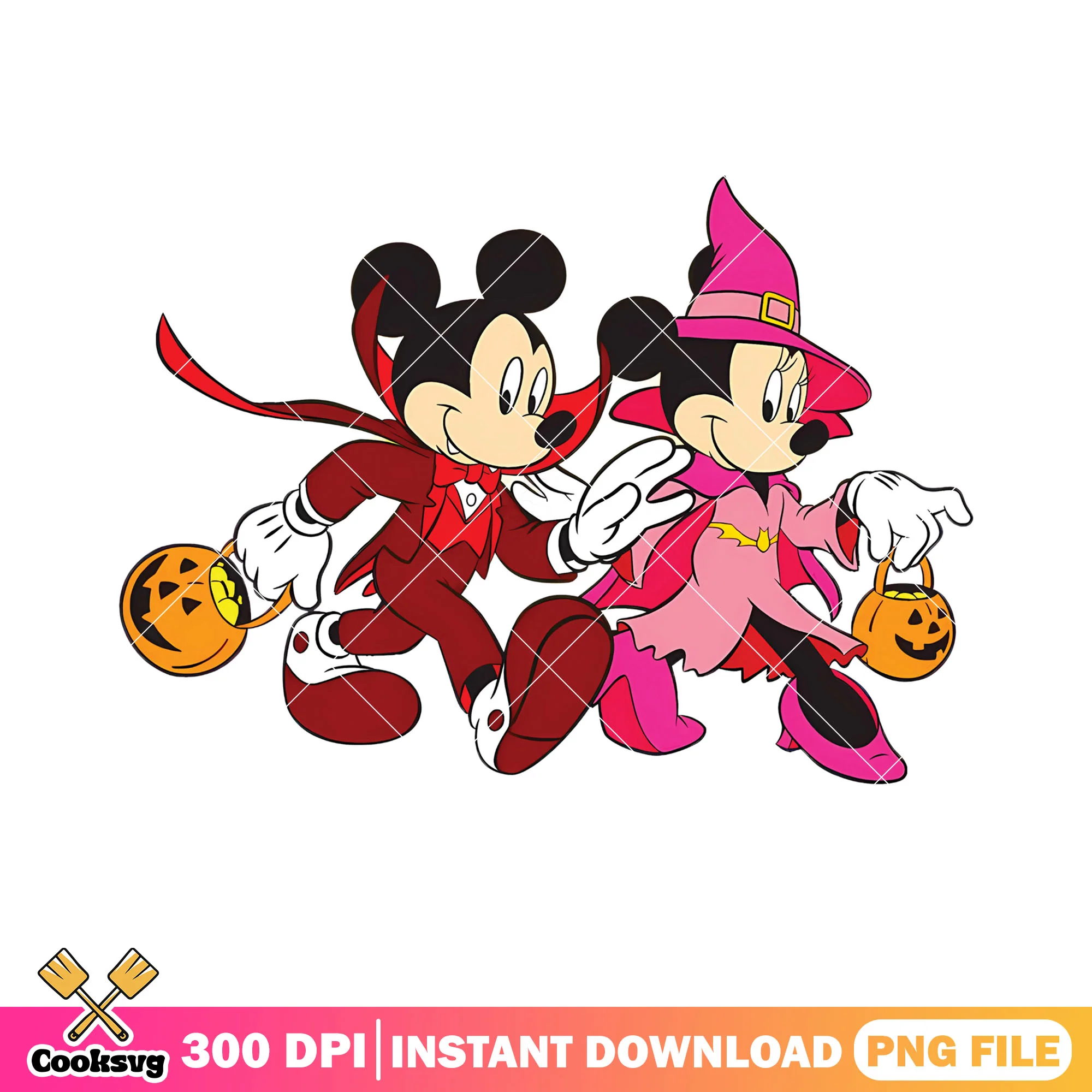 Dou disney mouse costume png, jack o lantern png, disney halloween png