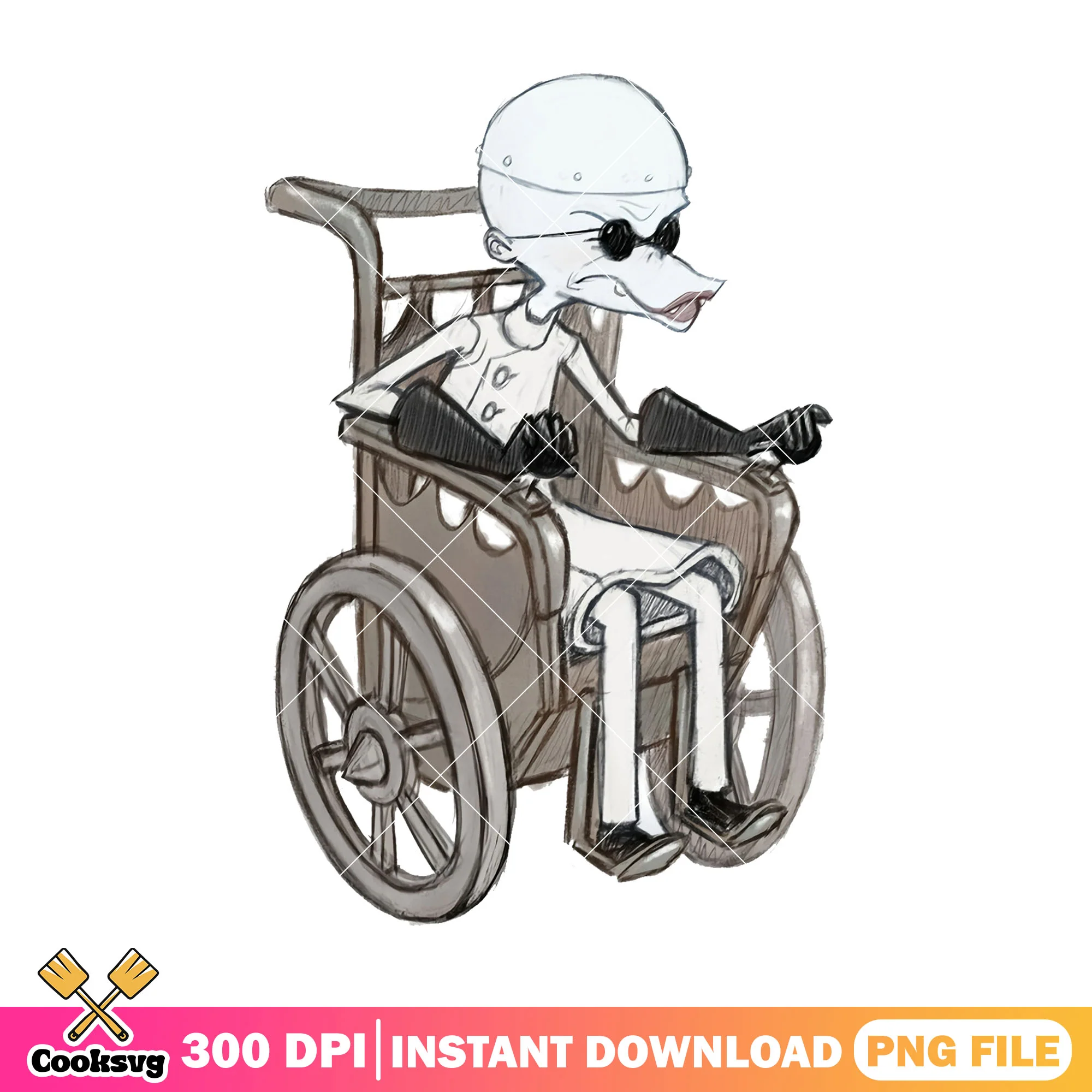 Dr finkelstein design png, horror finkelstein png, halloween day png