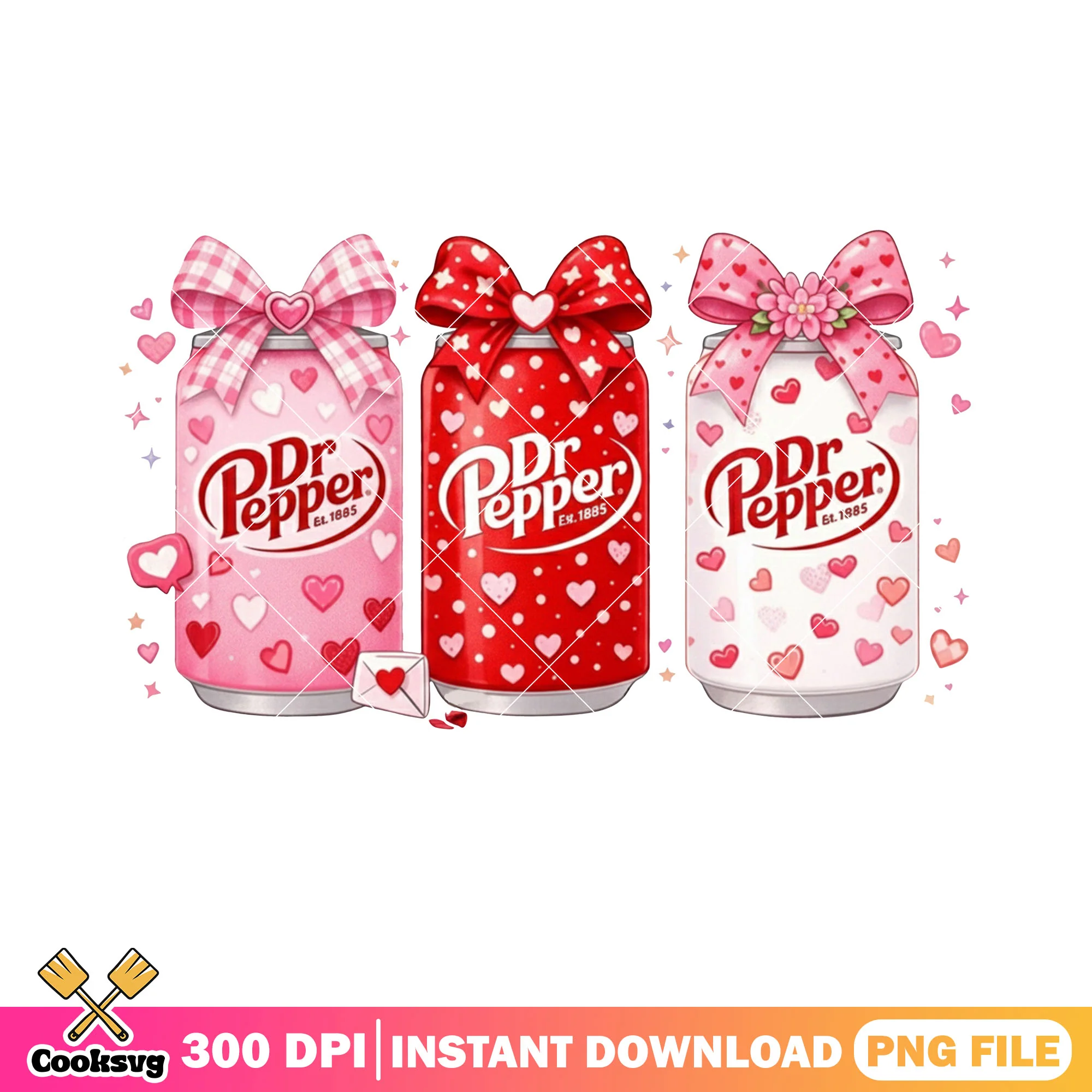 Dr pepper valentine vibes png, dr pepper png, pink valentine png