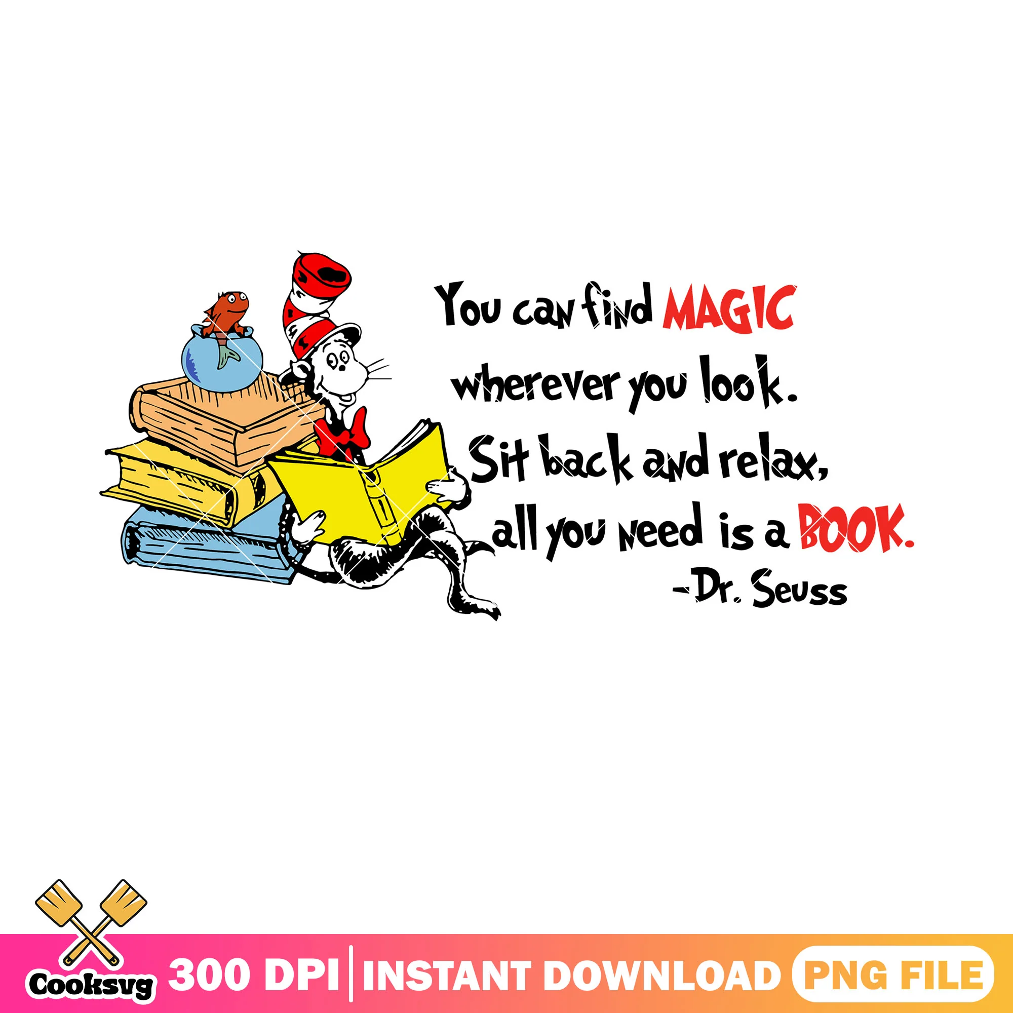 Dr seuss book thing why can find magic png, dr seuss quotes png