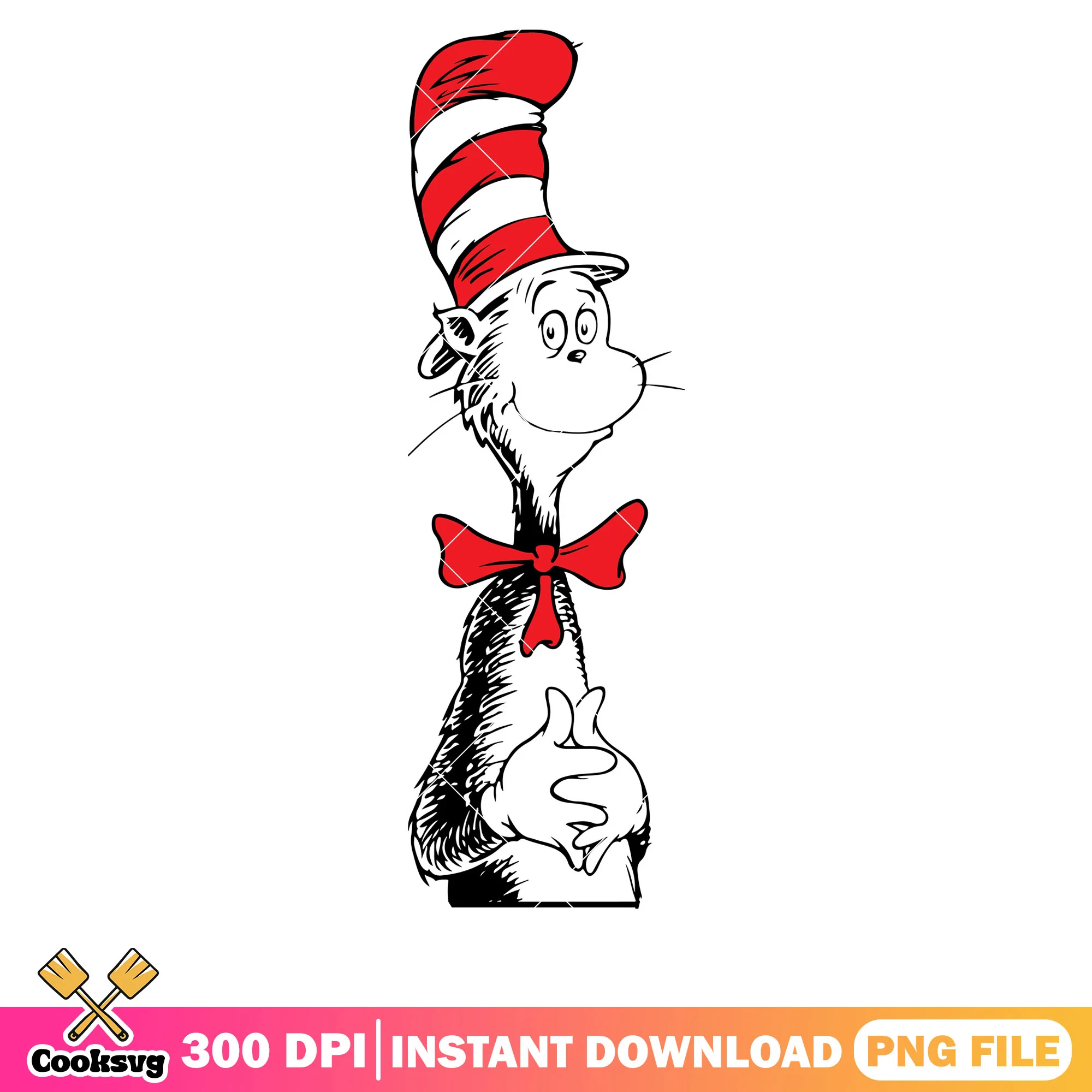 Dr seuss cat smile cartoon png, dr seuss cat png, dr seuss cartoon png