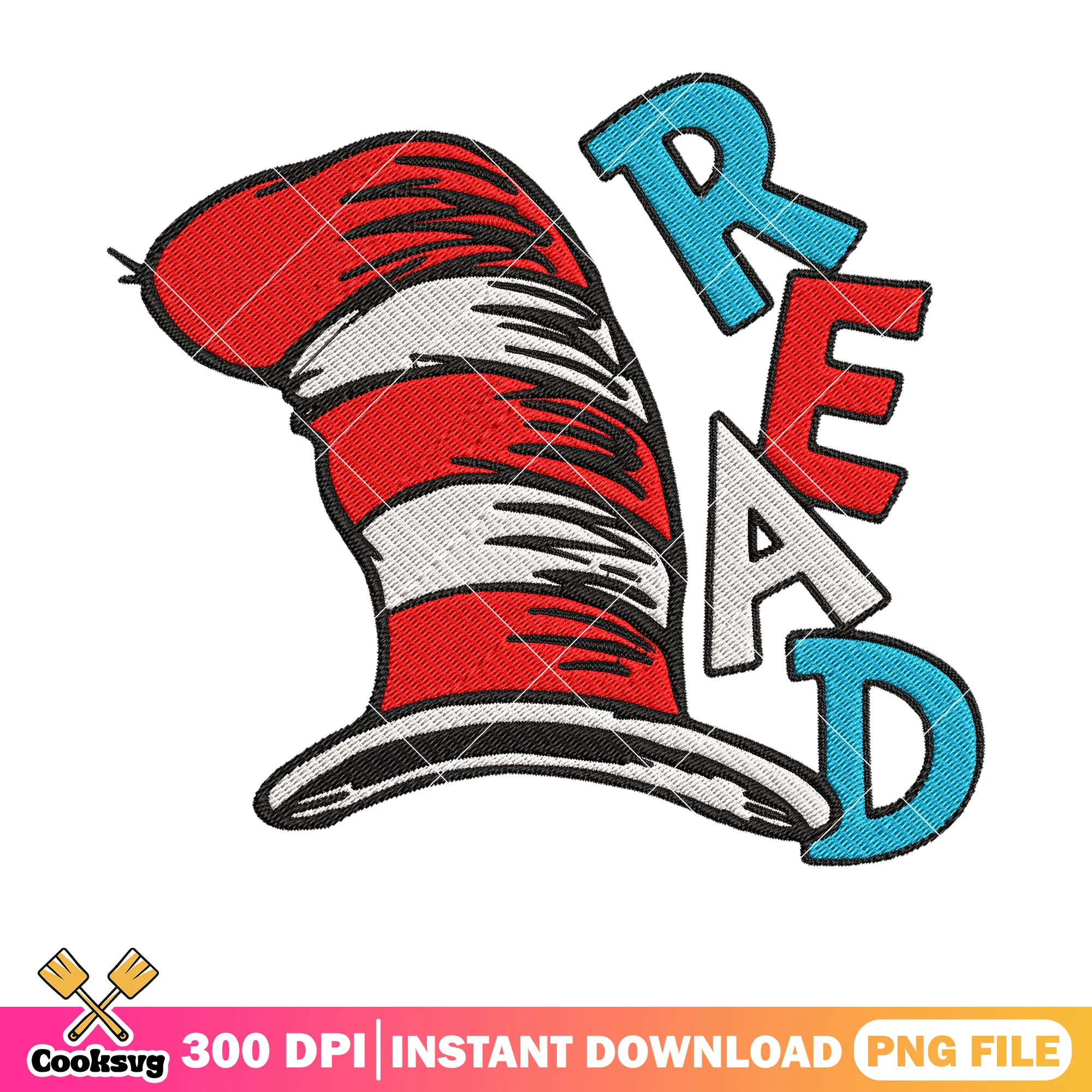 Dr seuss hat and read png, dr seuss hat png, dr seuss read png