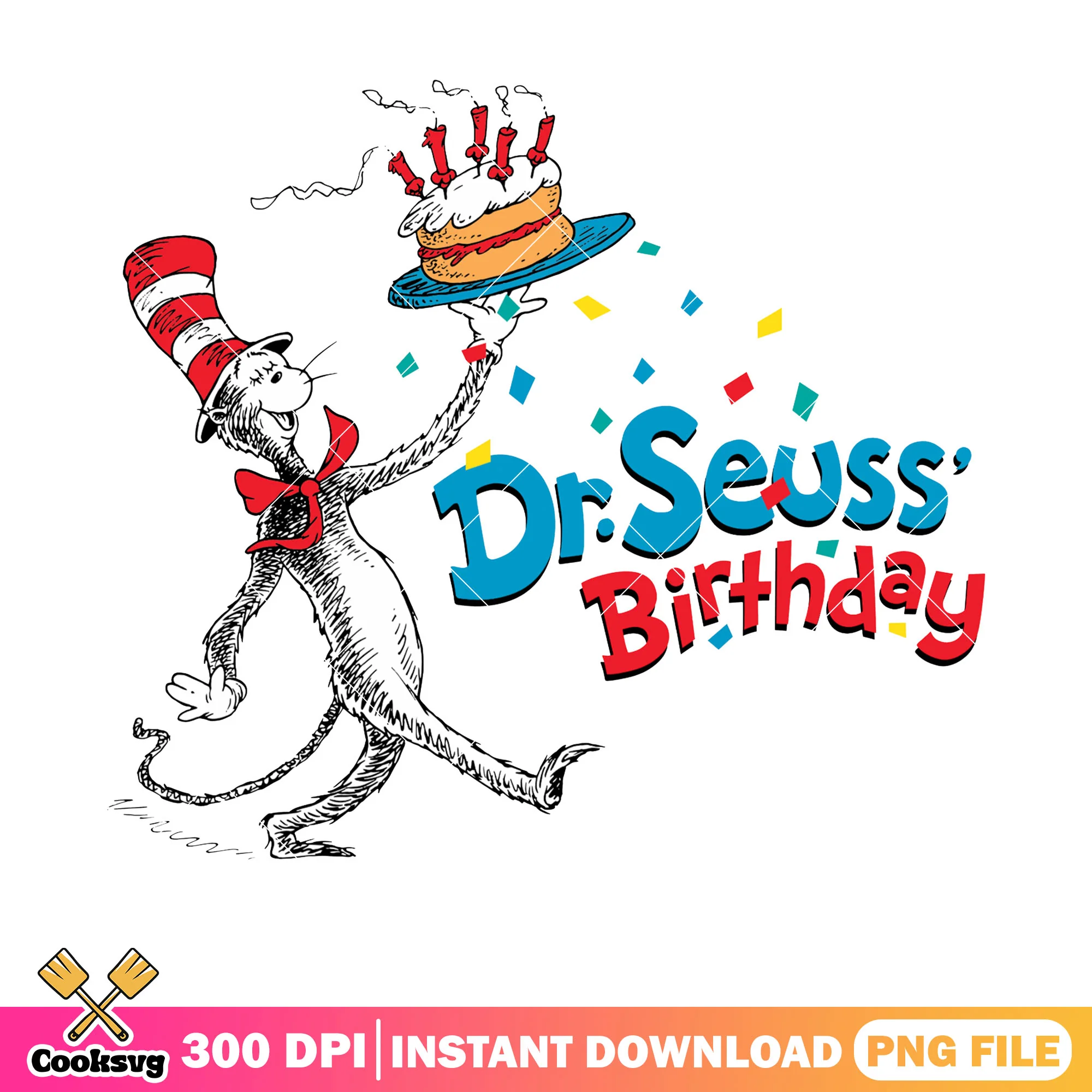 Dr seuss its my birthday png, happy birthday dr seuss png