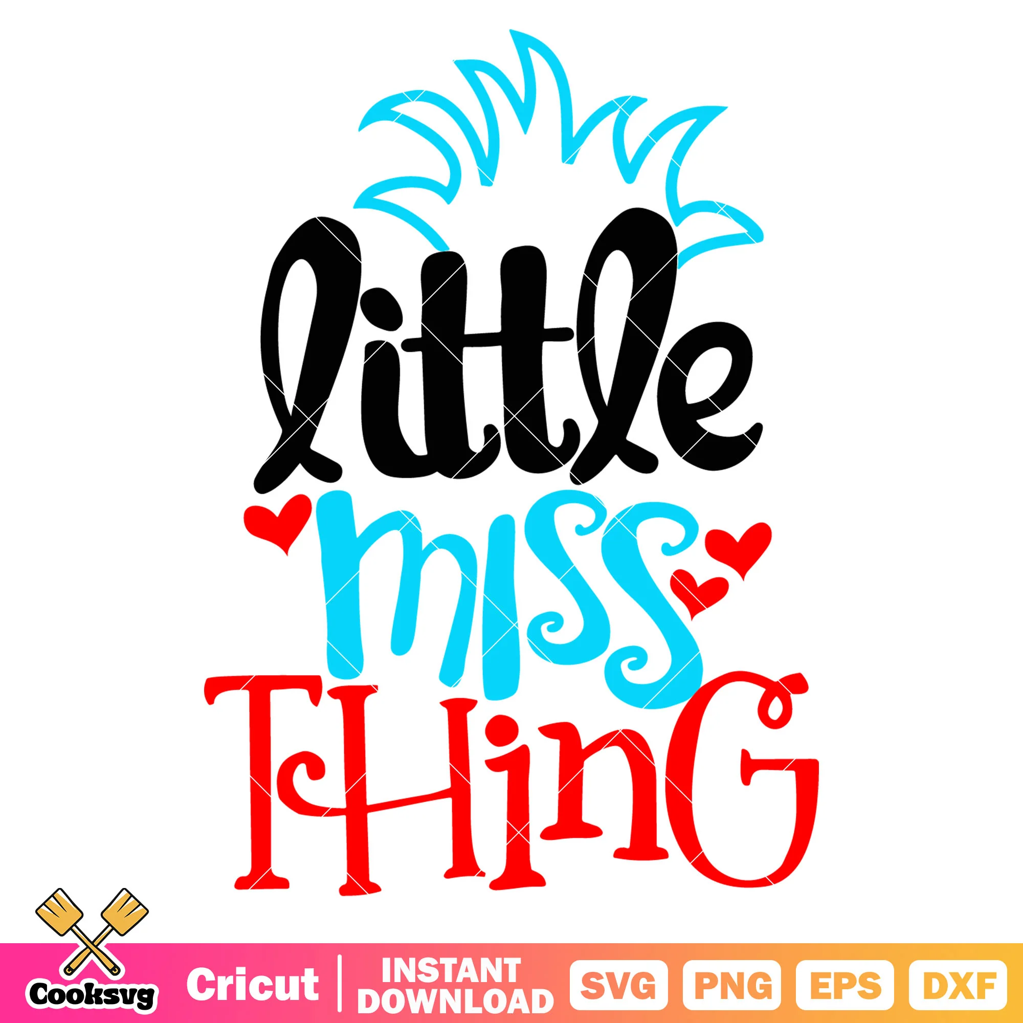 Dr seuss little miss thing thing one svg, dr seuss thing svg, little miss thing svg