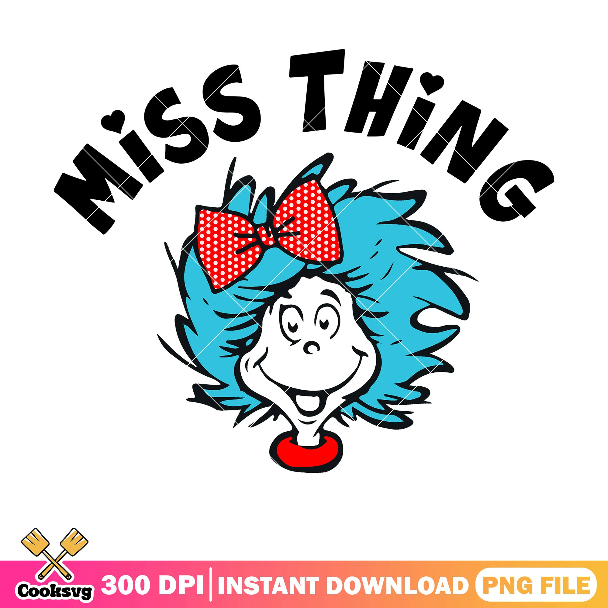 Dr seuss miss thing face png, dr seuss thing one png, dr seuss cartoon png