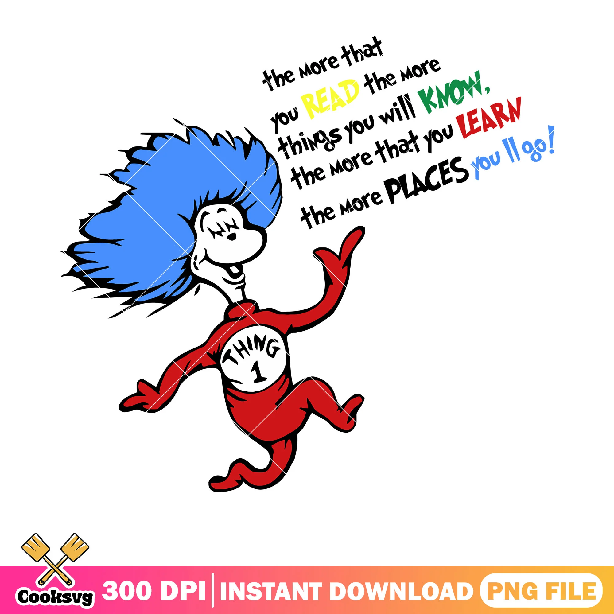 Dr seuss thing one quotes png, dr seuss thing one png, dr seuss quotes png