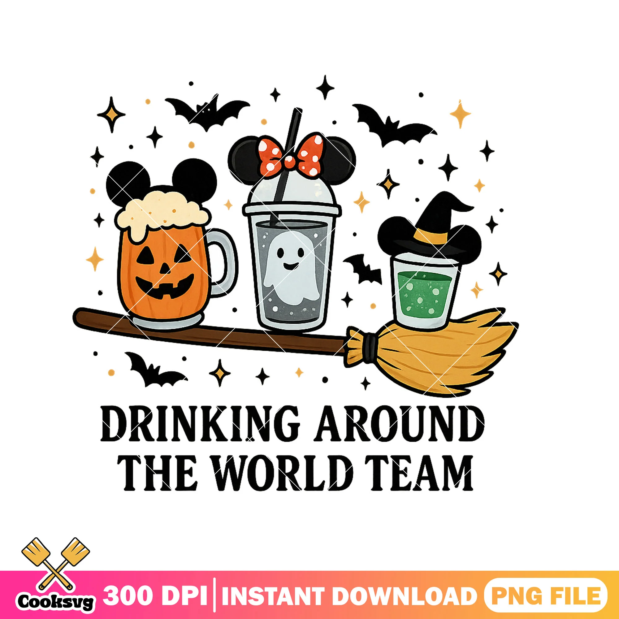 Drinking world disney png, disney tour png, halloween jokes png