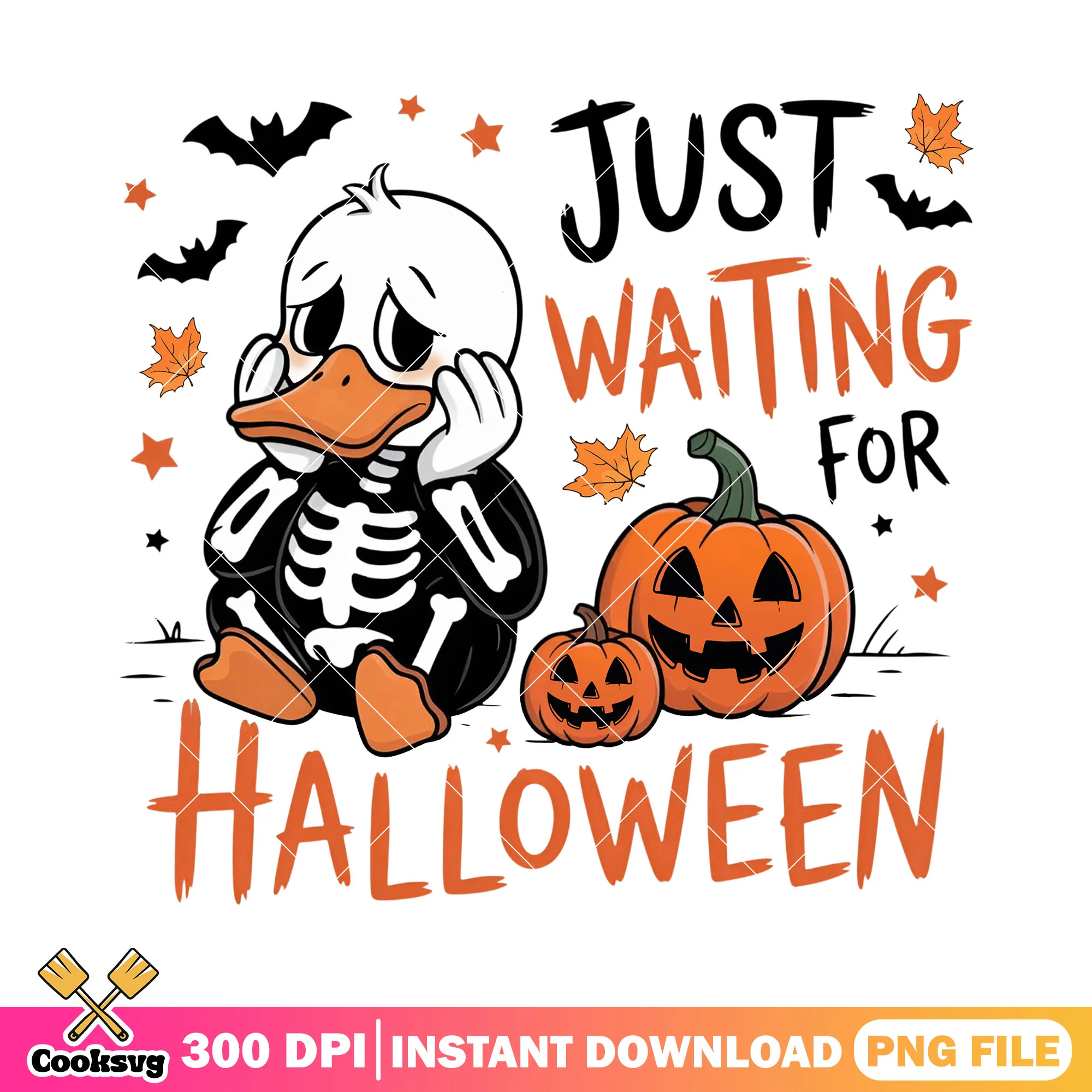 Duck in skull costume png, halloween custome png, horror movie png