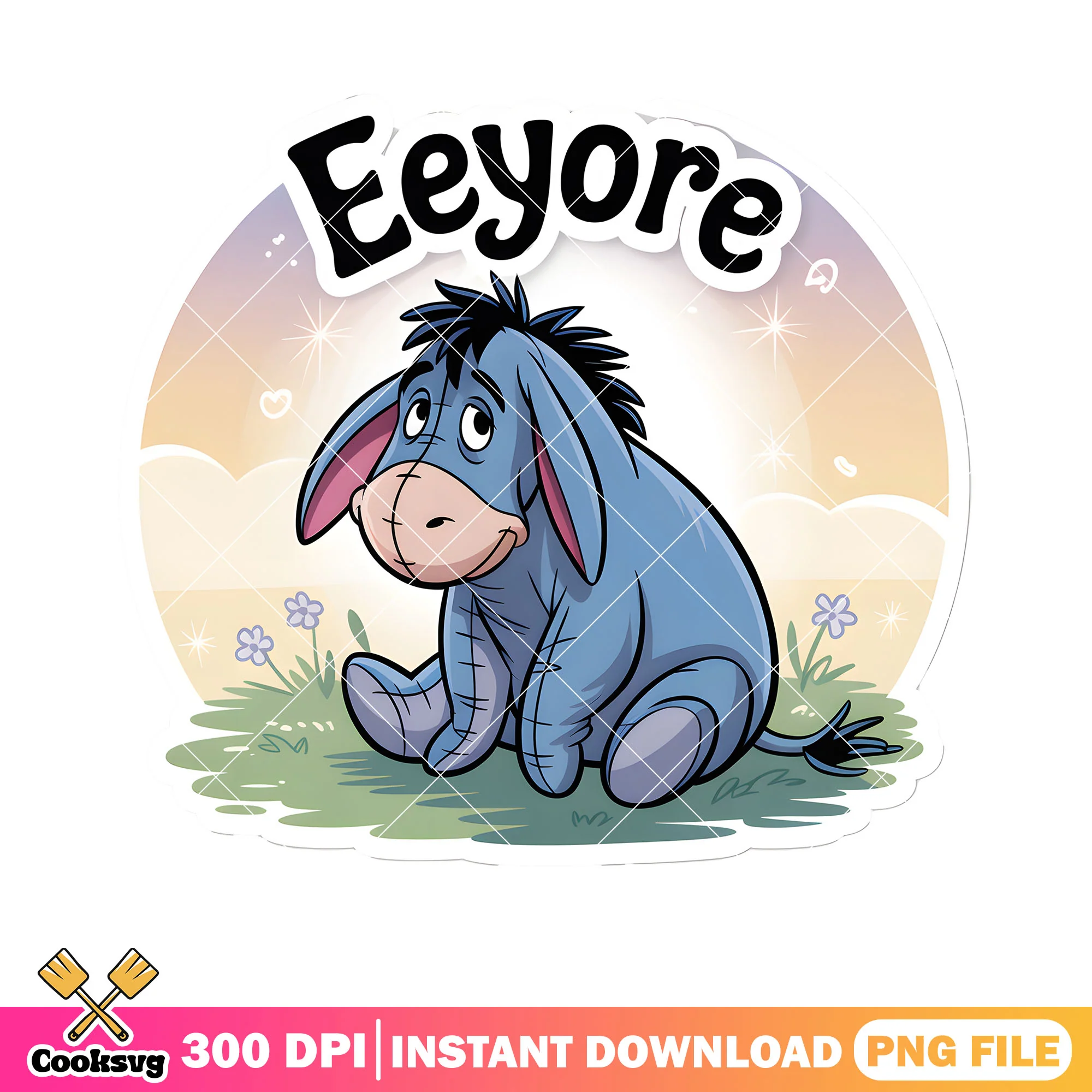 Eeyore poster doll png, winnie the pooh eeyore png, disney movies png