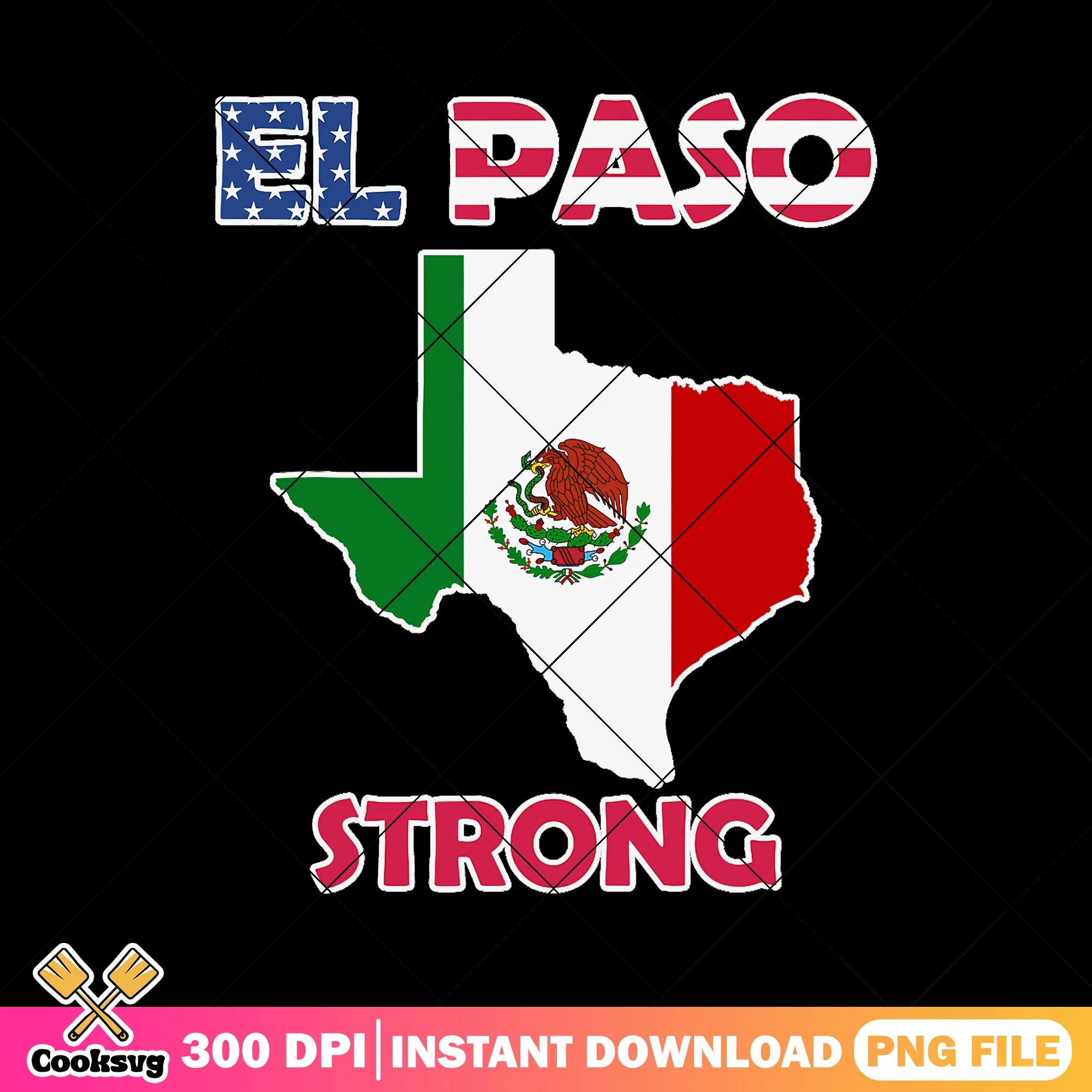 El paso strong texas png, support texas png, strong texas png