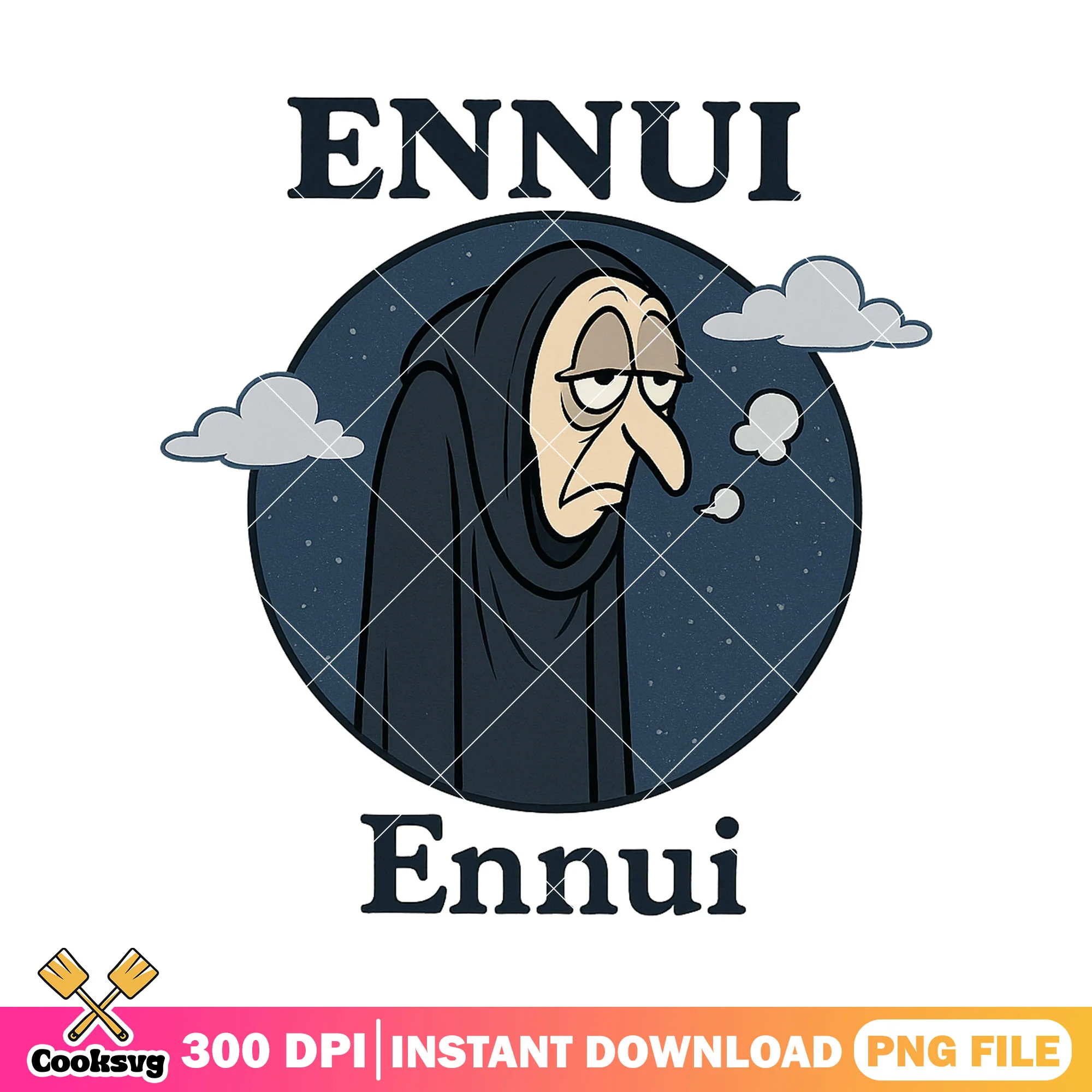 Ennui design png, ennui inside out 2 png, inside out 2 png