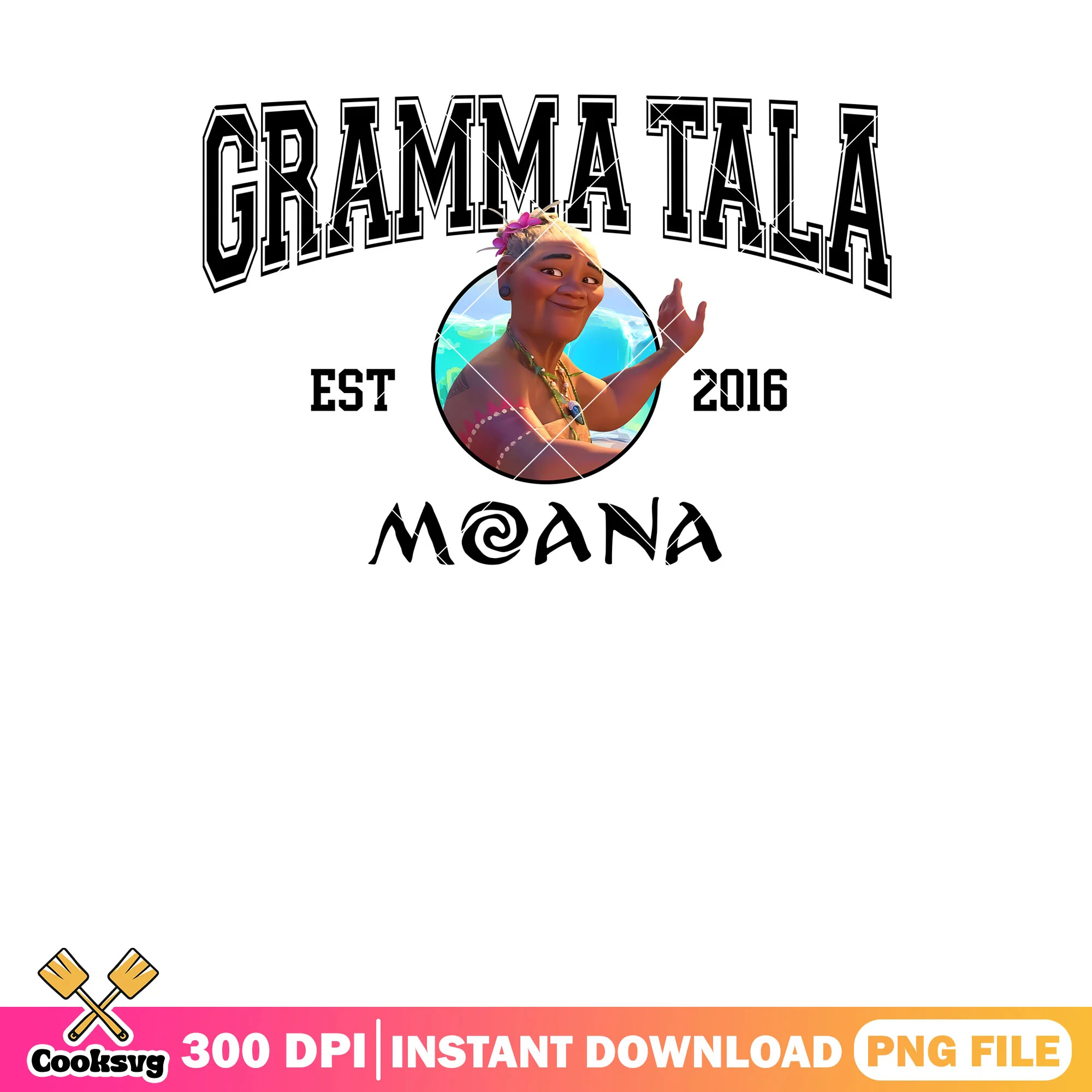 Est 2016 gramma tala png, moana gramma tala png, walt disney png