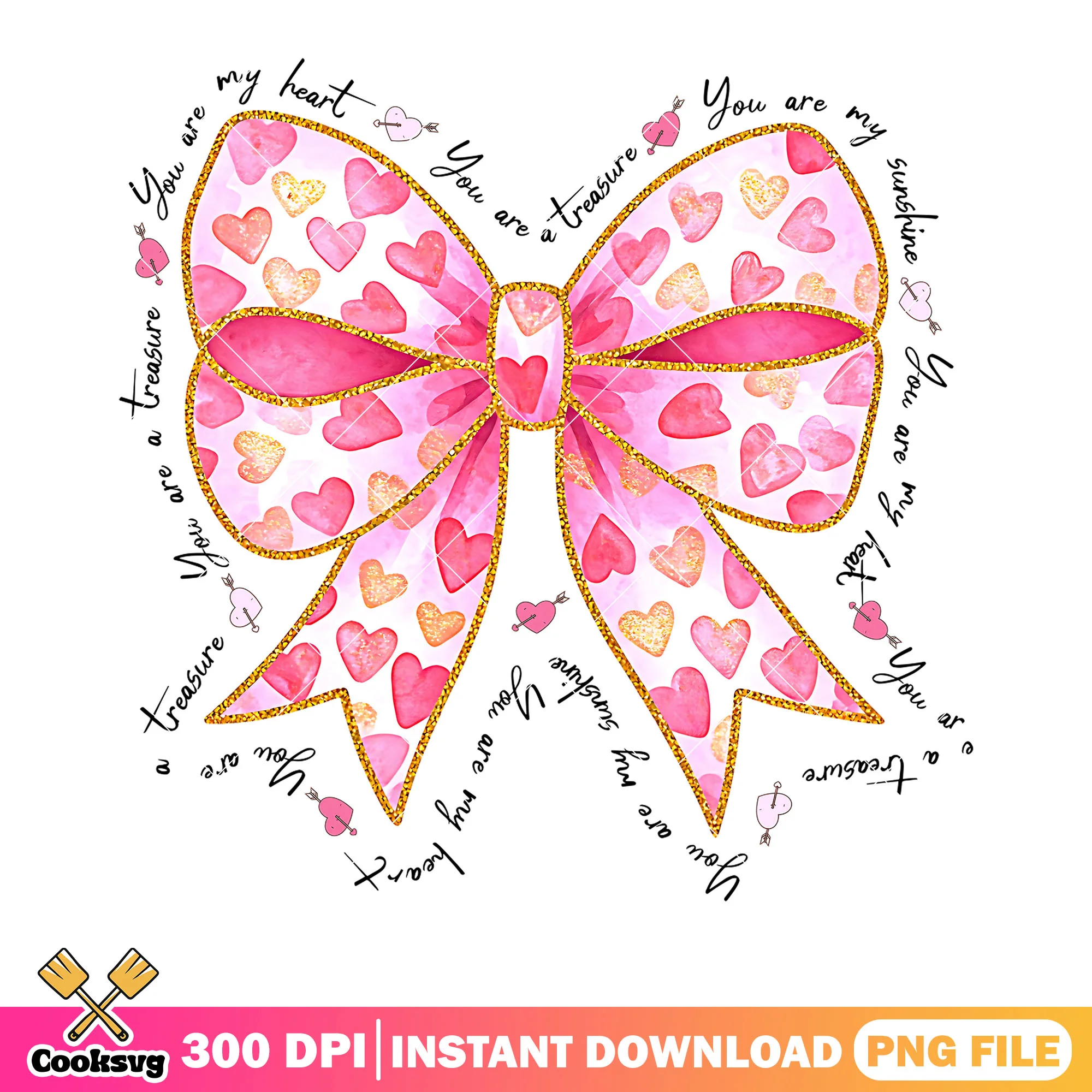 Flirt valentines bow png, valnetines gifts png, valentines png