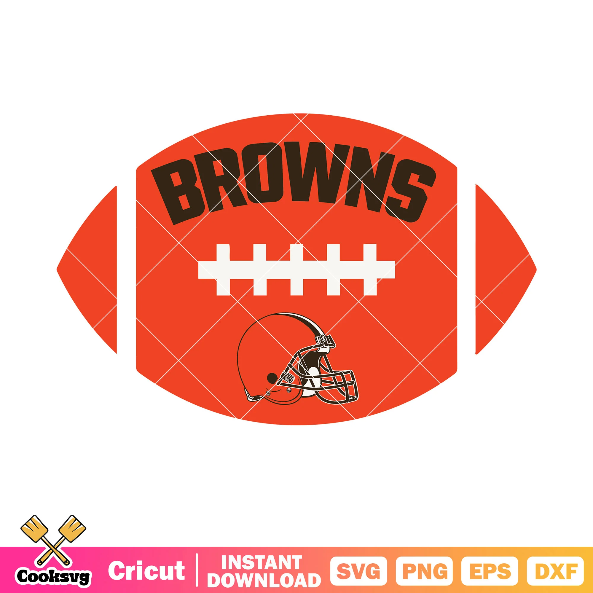 Football american ball svg, browns svg, cleveland browns svg