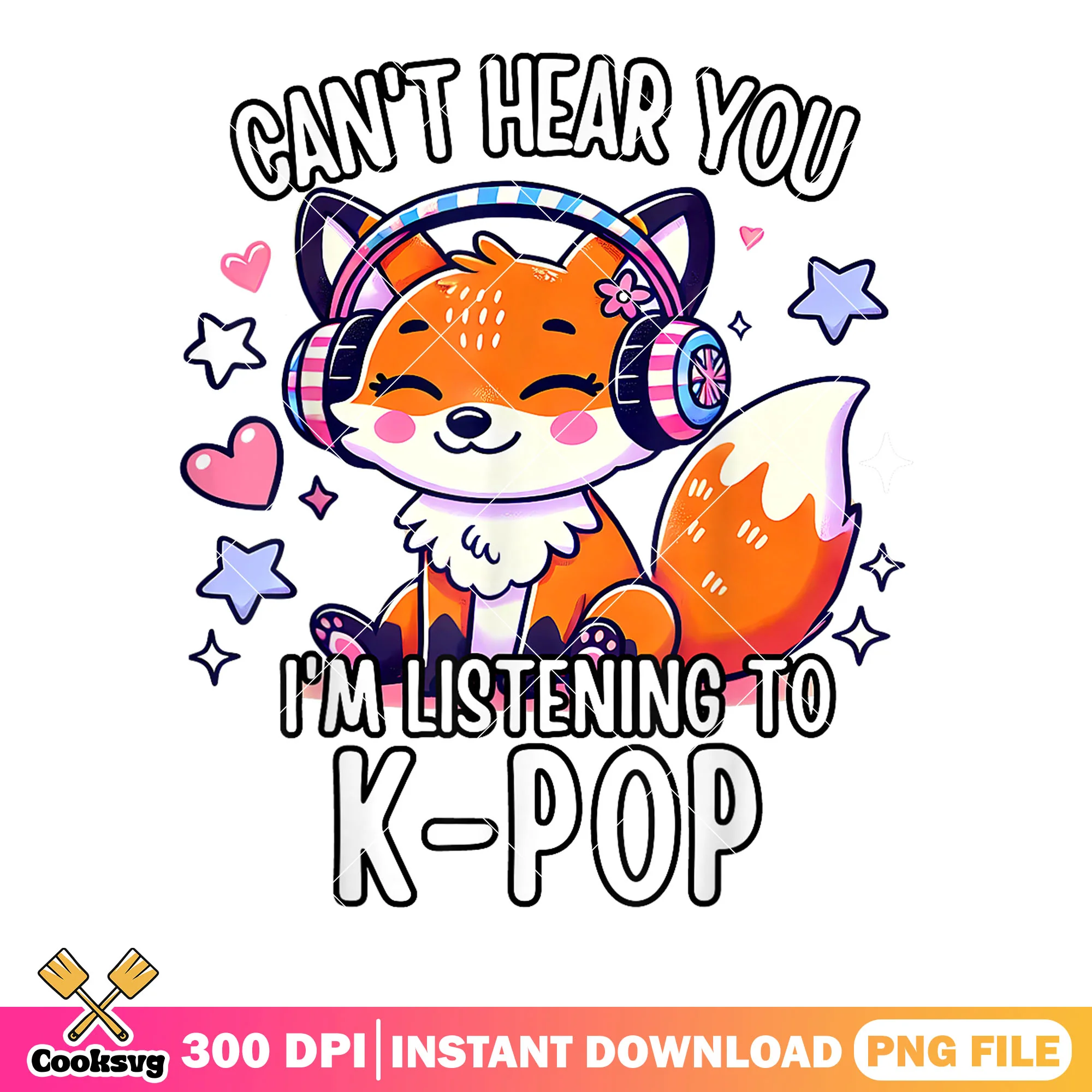 Foxy listen to kpop png, kpop saja png, funny memes png