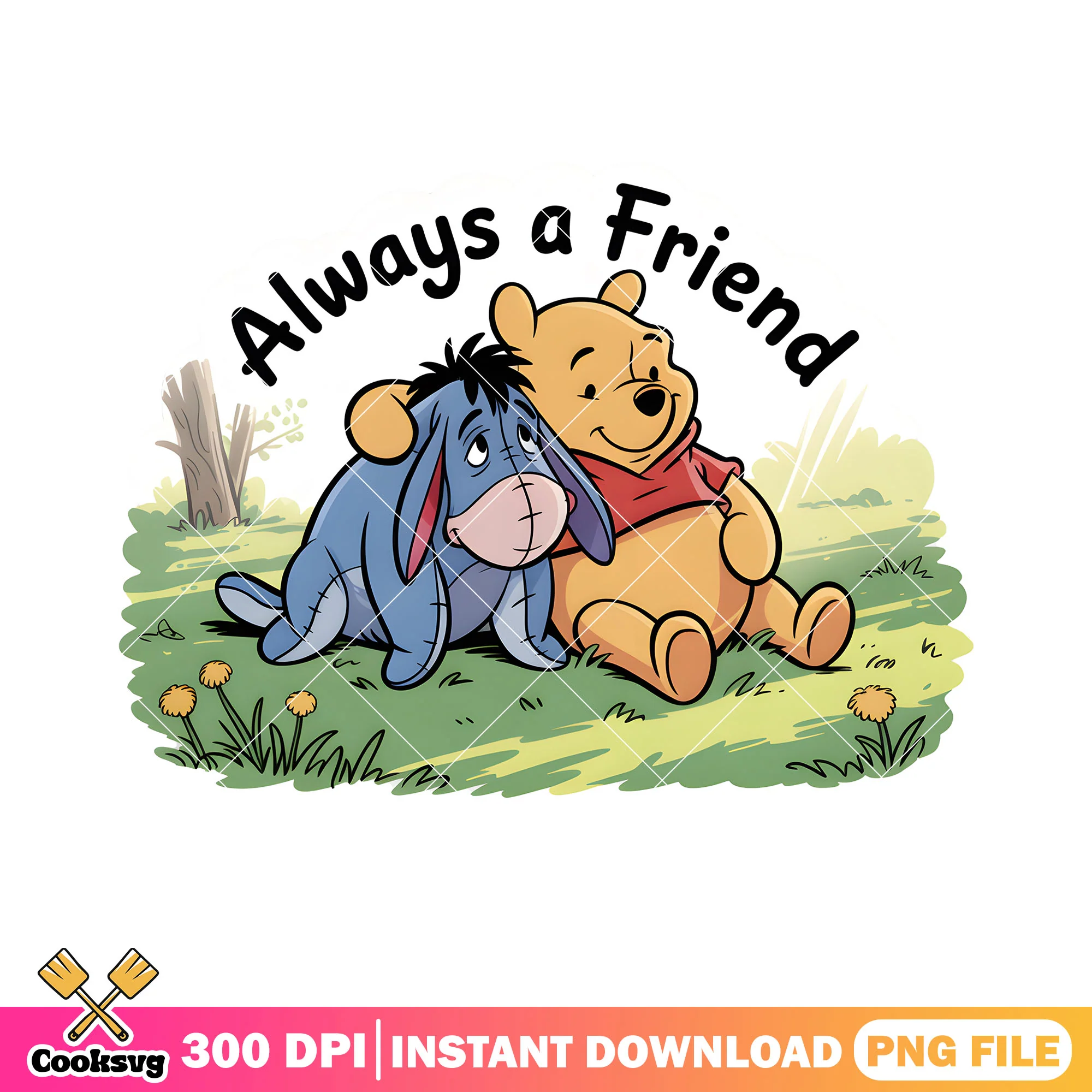 Friends aura pooh eeyore png, disney eeyore png, pooh friends png